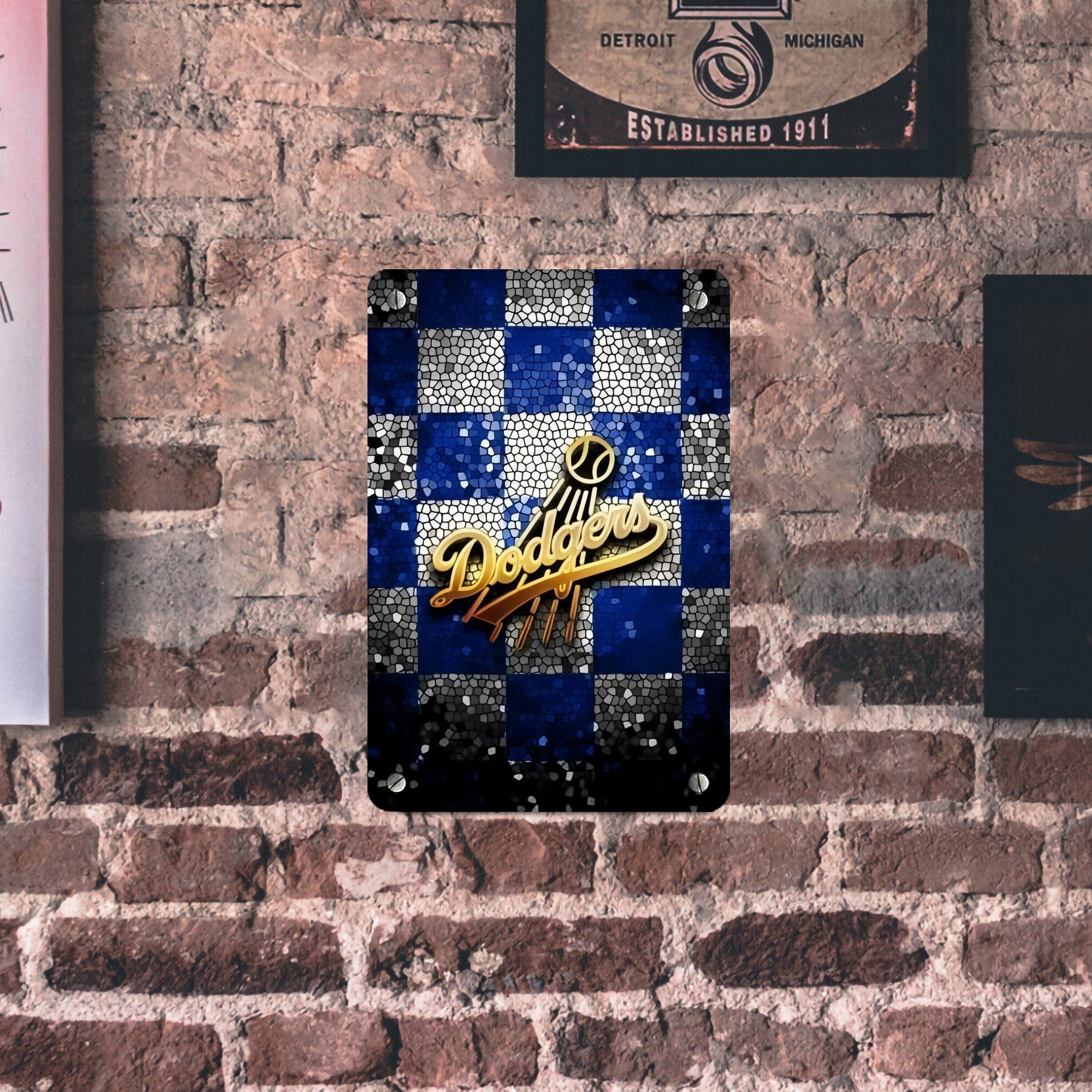  Metal Tin Sign 8x12inch - High-Quality Full-Print Decorative Wall Art, Durable Rust-Resistant Metal Plaque For Living Room, Bedroom, Kitchen, Office, Bar Décor