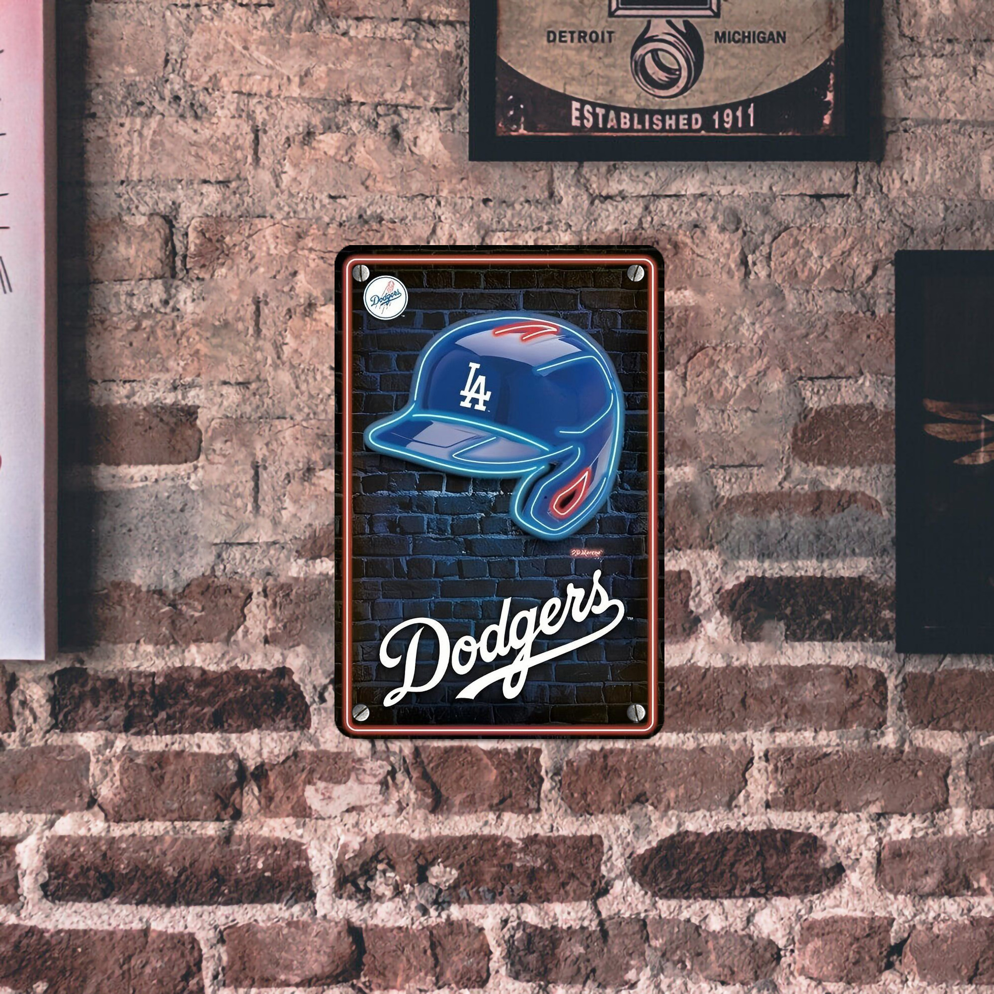  Metal Tin Sign 8x12inch - High-Quality Full-Print Decorative Wall Art, Durable Rust-Resistant Metal Plaque For Living Room, Bedroom, Kitchen, Office, Bar Décor