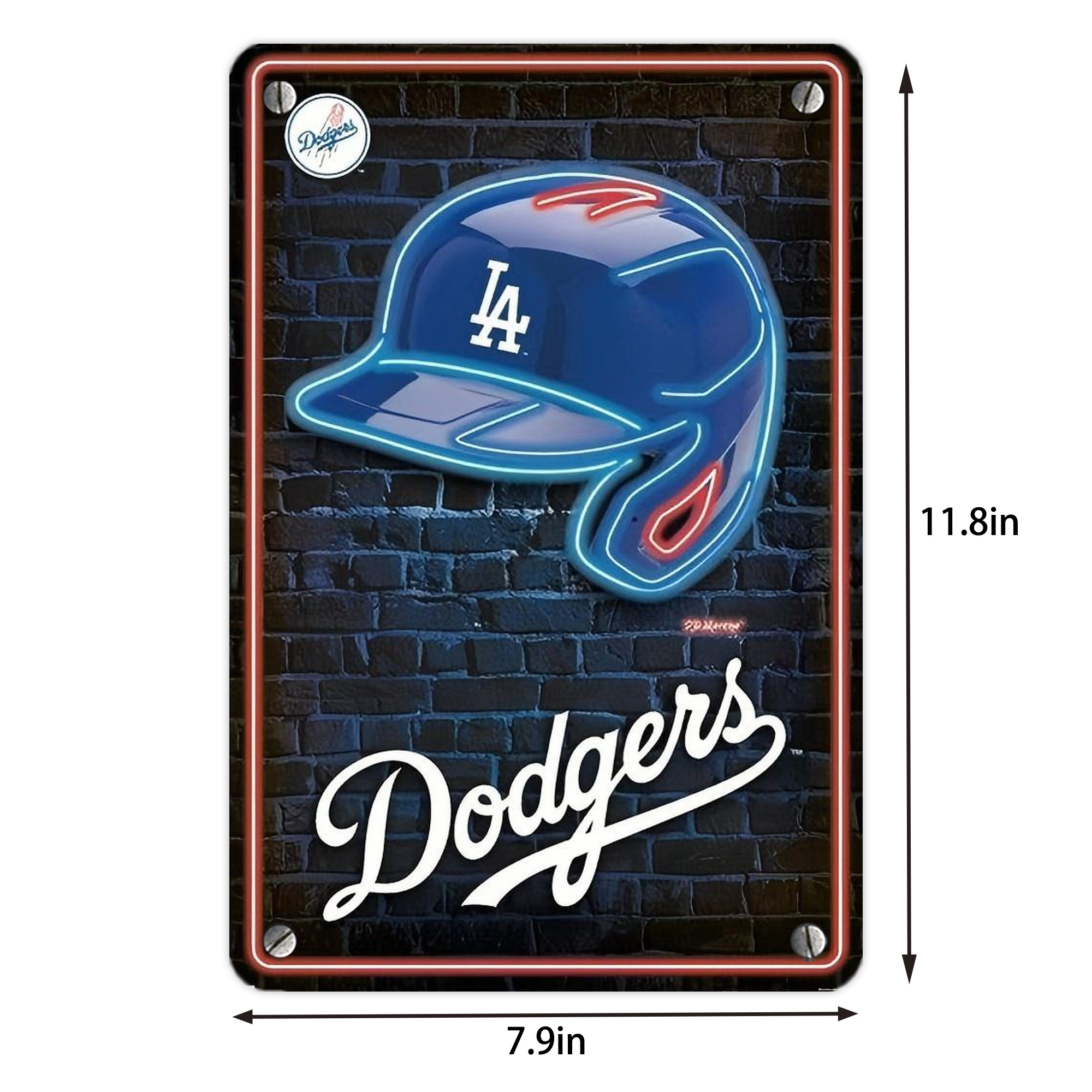  Metal Tin Sign 8x12inch - High-Quality Full-Print Decorative Wall Art, Durable Rust-Resistant Metal Plaque For Living Room, Bedroom, Kitchen, Office, Bar Décor