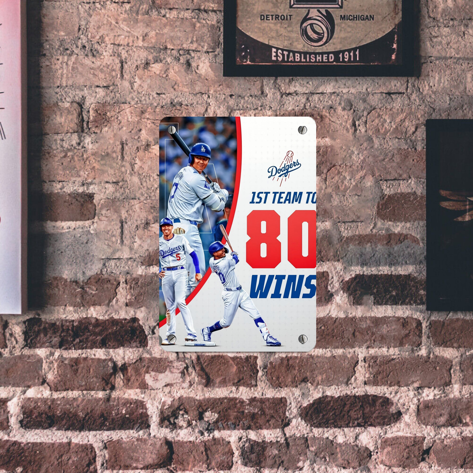  Metal Tin Sign 8x12inch - High-Quality Full-Print Decorative Wall Art, Durable Rust-Resistant Metal Plaque For Living Room, Bedroom, Kitchen, Office, Bar Décor