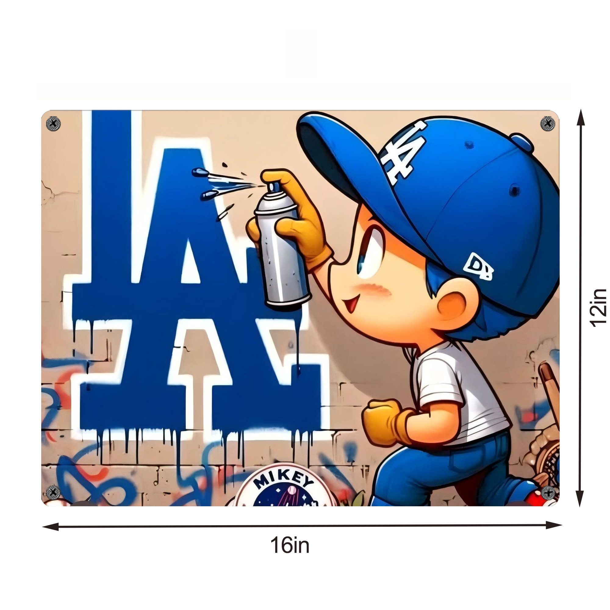  Vintage Metal Tin Sign 16x12 – Full-Print Iron Wall Decor – Durable, Fade-Resistant – Easy To Hang – Ideal For Home, Bar, Kitchen & Office Decor