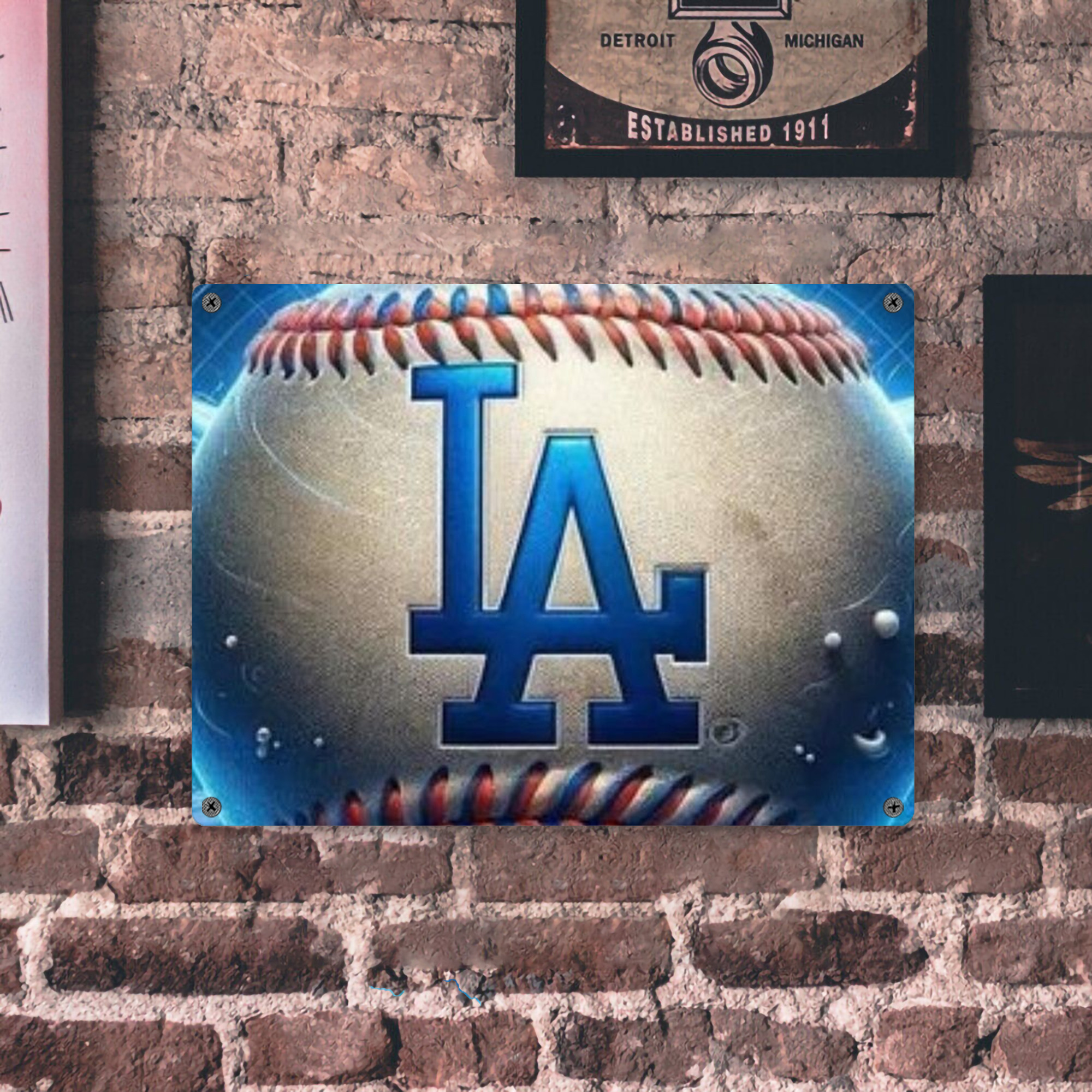  Vintage Metal Tin Sign 16x12 – Full-Print Iron Wall Decor – Durable, Fade-Resistant – Easy To Hang – Ideal For Home, Bar, Kitchen & Office Decor