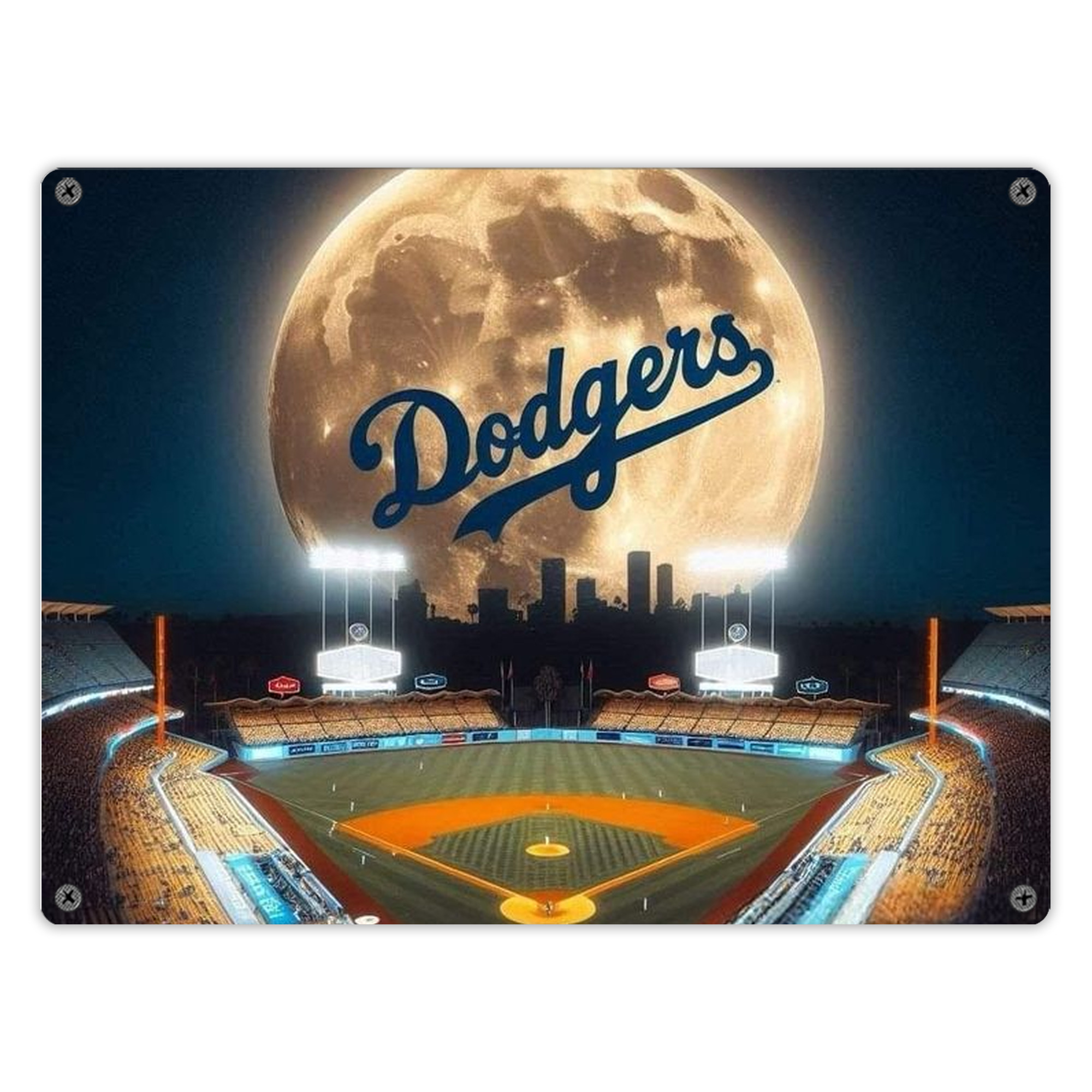  Vintage Metal Tin Sign 16x12 – Full-Print Iron Wall Decor – Durable, Fade-Resistant – Easy To Hang – Ideal For Home, Bar, Kitchen & Office Decor