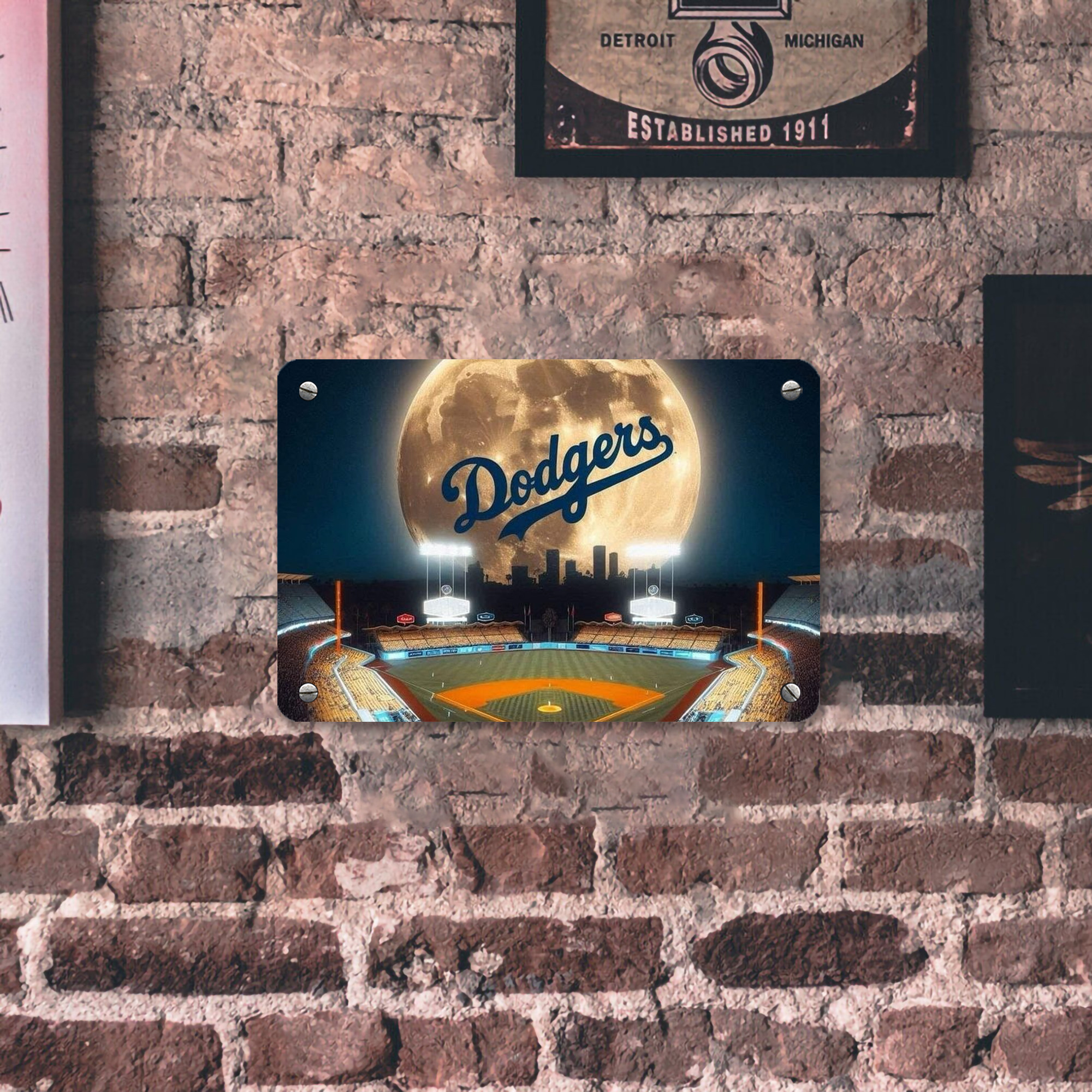  Metal Tin Sign 12x8inch - Premium Full-Print Decorative Wall Art, Durable Rust-Resistant Metal Plaque For Living Room, Bedroom, Kitchen, Office, Bar Décor