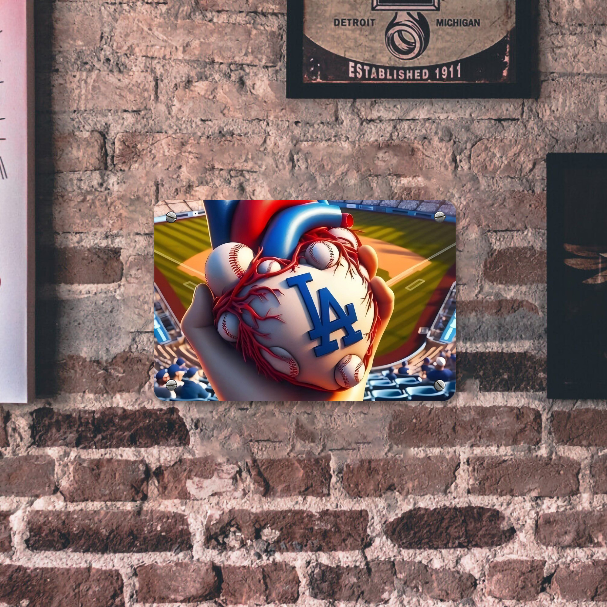  Metal Tin Sign 12x8inch - Premium Full-Print Decorative Wall Art, Durable Rust-Resistant Metal Plaque For Living Room, Bedroom, Kitchen, Office, Bar Décor