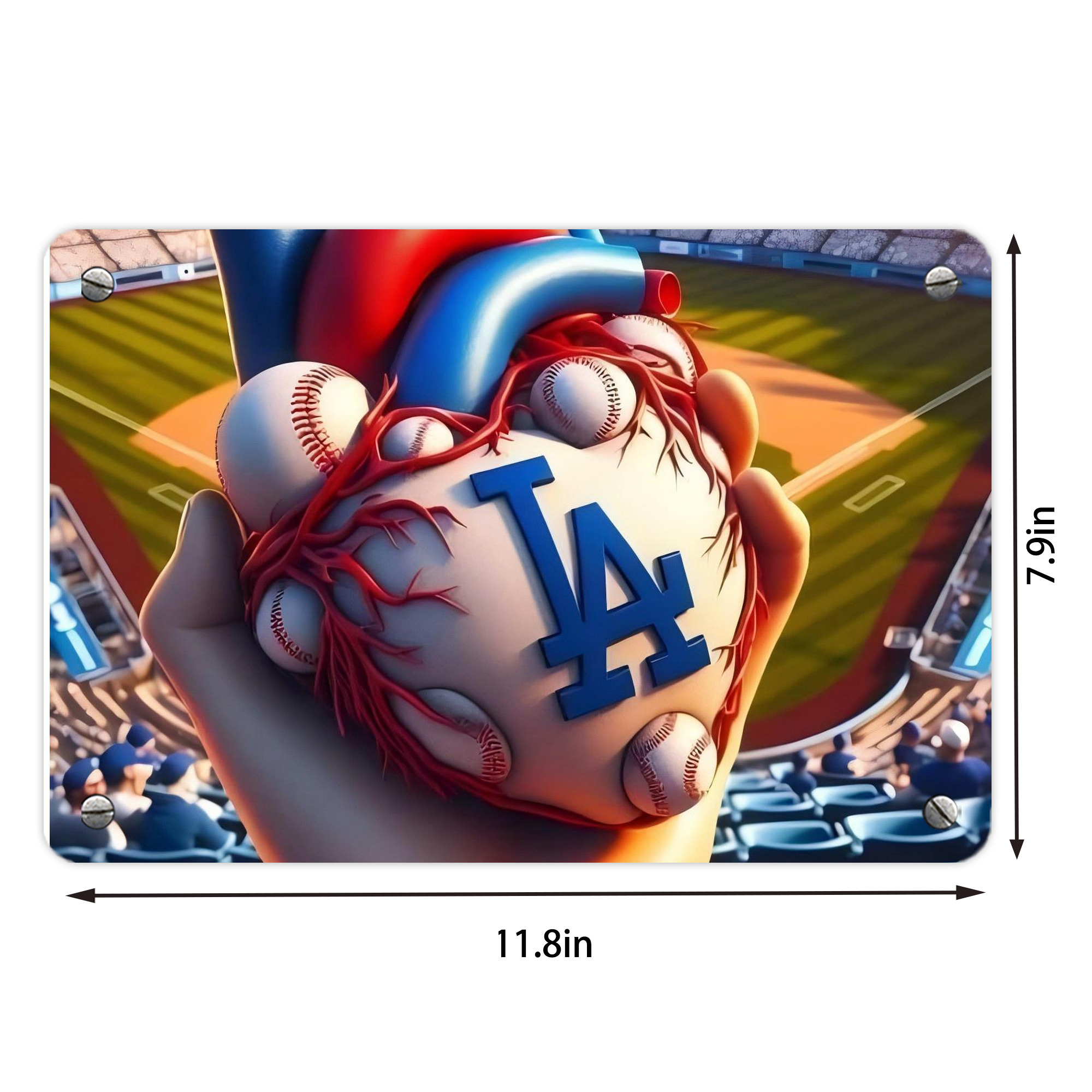  Metal Tin Sign 12x8inch - Premium Full-Print Decorative Wall Art, Durable Rust-Resistant Metal Plaque For Living Room, Bedroom, Kitchen, Office, Bar Décor