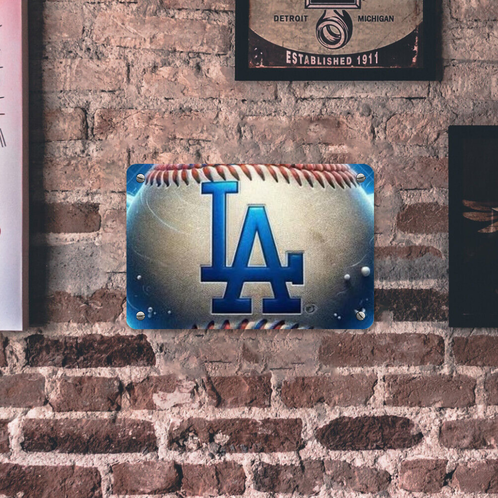  Metal Tin Sign 12x8inch - Premium Full-Print Decorative Wall Art, Durable Rust-Resistant Metal Plaque For Living Room, Bedroom, Kitchen, Office, Bar Décor