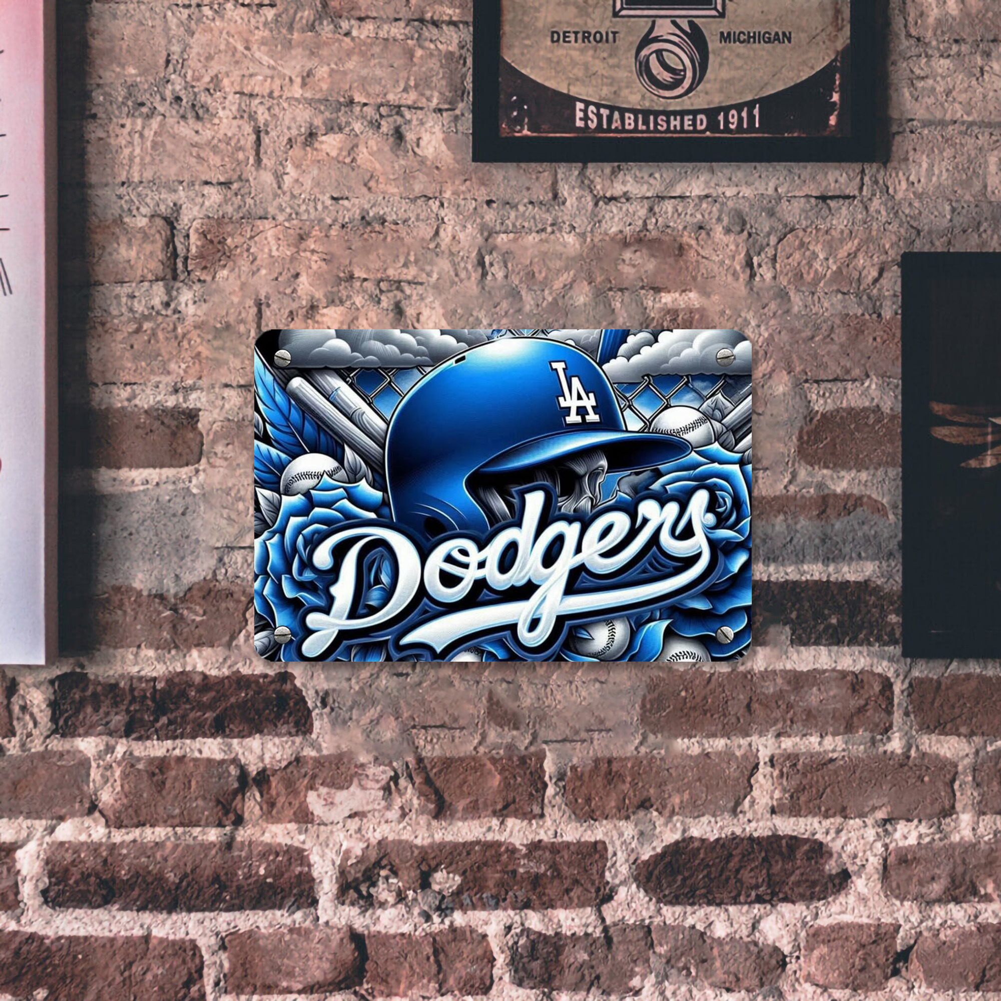  Metal Tin Sign 12x8inch - Premium Full-Print Decorative Wall Art, Durable Rust-Resistant Metal Plaque For Living Room, Bedroom, Kitchen, Office, Bar Décor