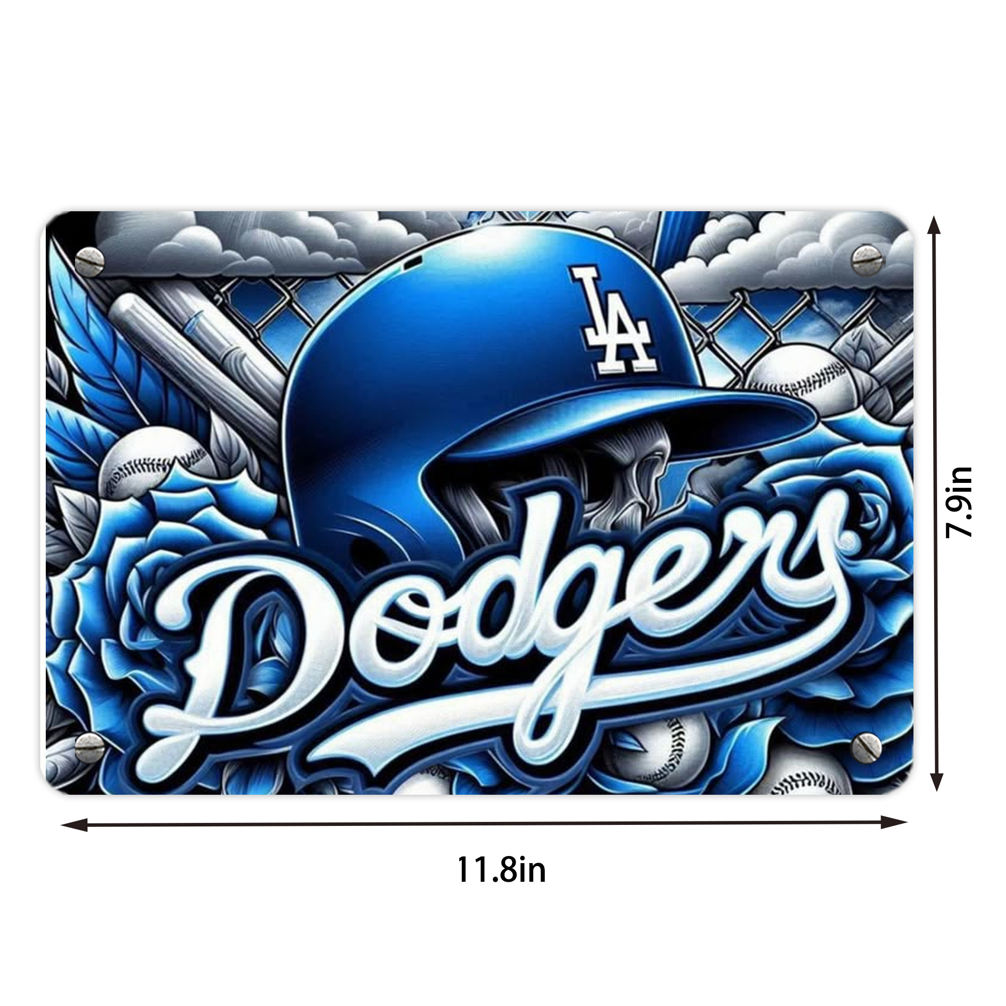  Metal Tin Sign 12x8inch - Premium Full-Print Decorative Wall Art, Durable Rust-Resistant Metal Plaque For Living Room, Bedroom, Kitchen, Office, Bar Décor