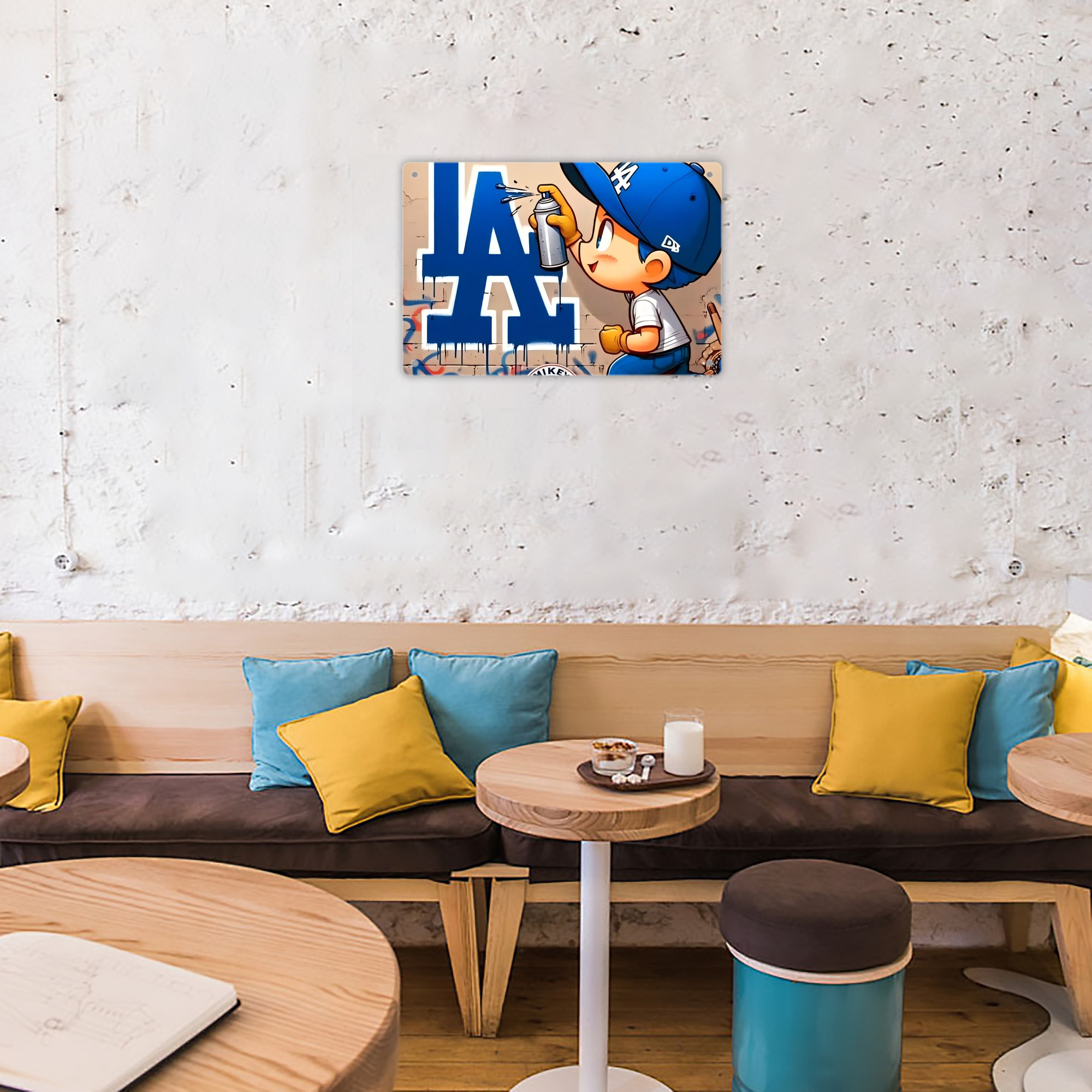  Decorative Aluminum Plaque – Horizontal Design – Durable, Stylish, Easy To Install – Ideal For Home, Office, Bar, And More