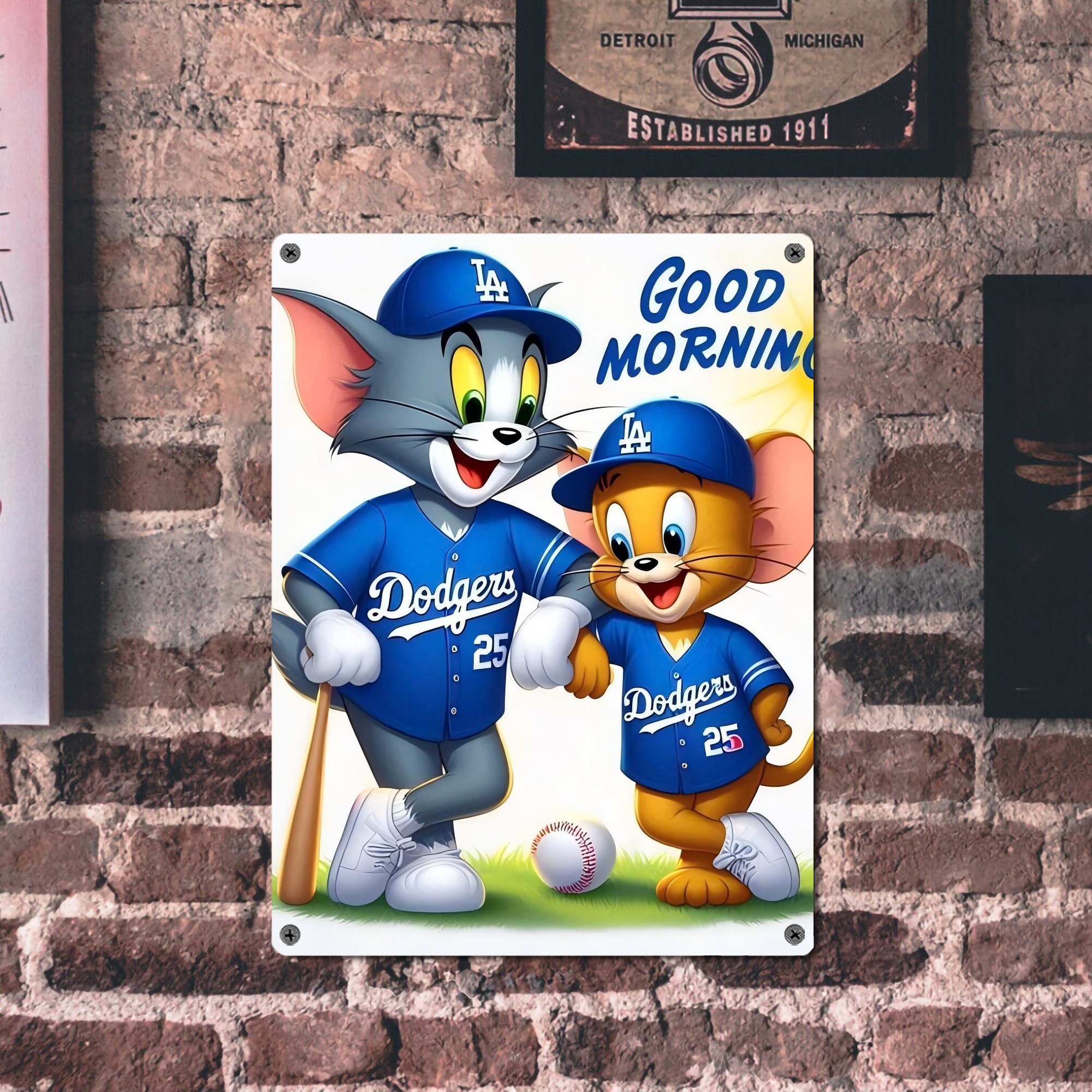  Vintage Metal Tin Sign 12x16inch – Retro Wall Art Decor For Home, Bar, Kitchen, Bedroom, Office – Durable Iron Sheet Poster, Easy To Hang, Full-Color Printing