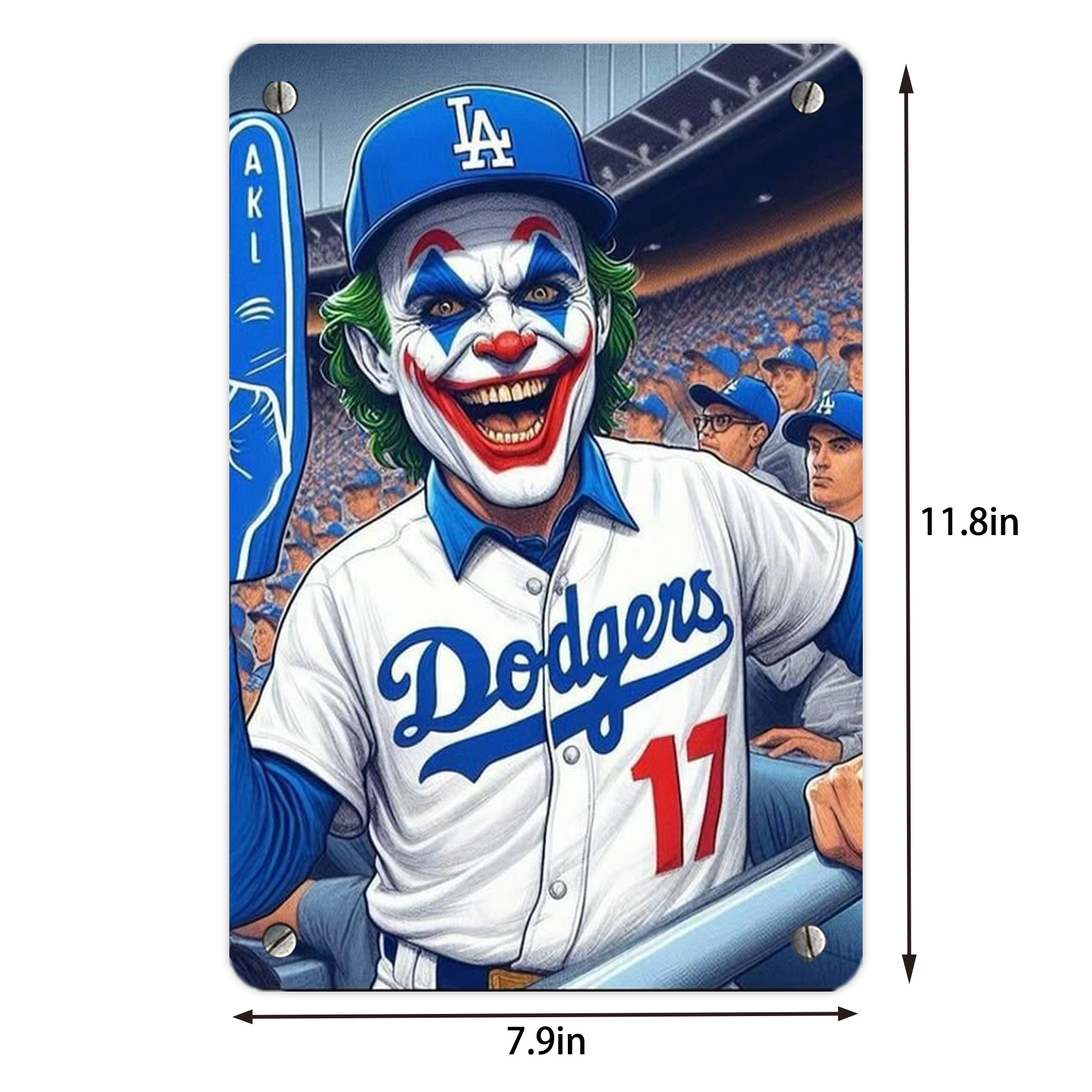  Metal Tin Sign 8x12inch - High-Quality Full-Print Decorative Wall Art, Durable Rust-Resistant Metal Plaque For Living Room, Bedroom, Kitchen, Office, Bar Décor