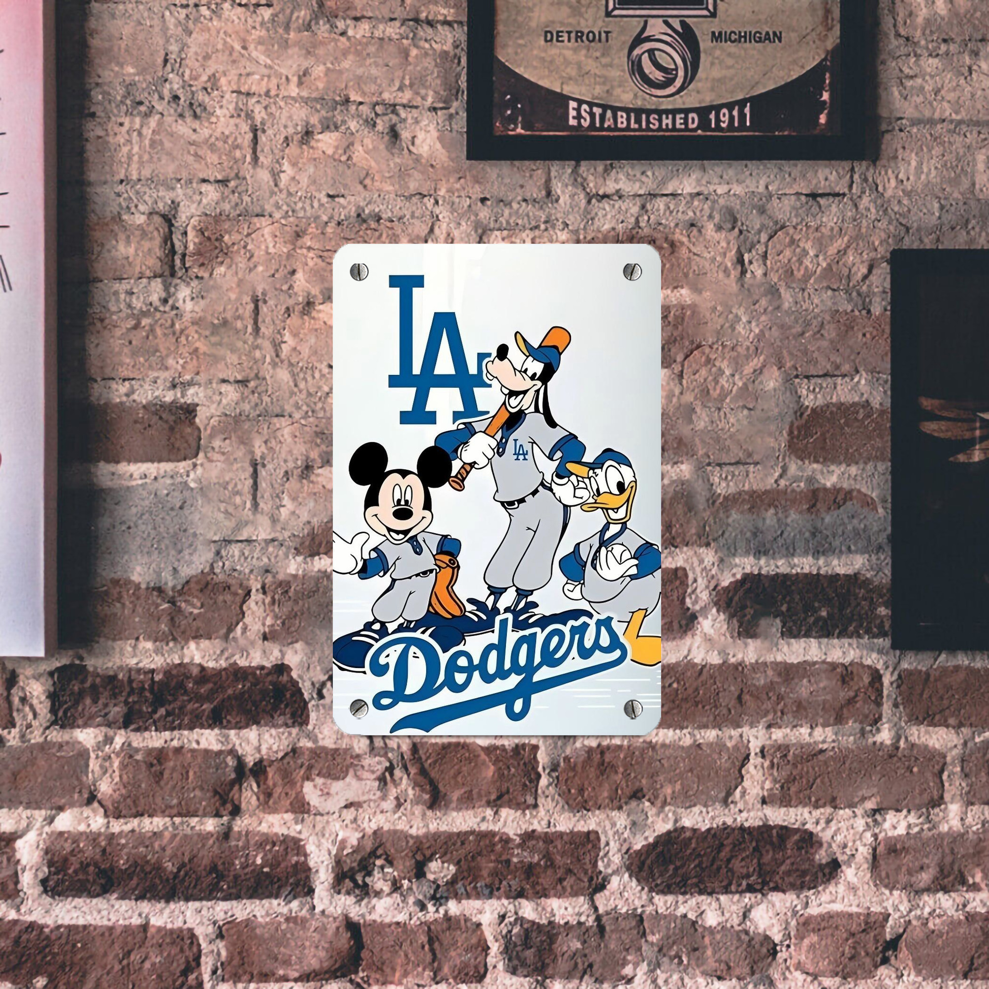  Metal Tin Sign 8x12inch - High-Quality Full-Print Decorative Wall Art, Durable Rust-Resistant Metal Plaque For Living Room, Bedroom, Kitchen, Office, Bar Décor