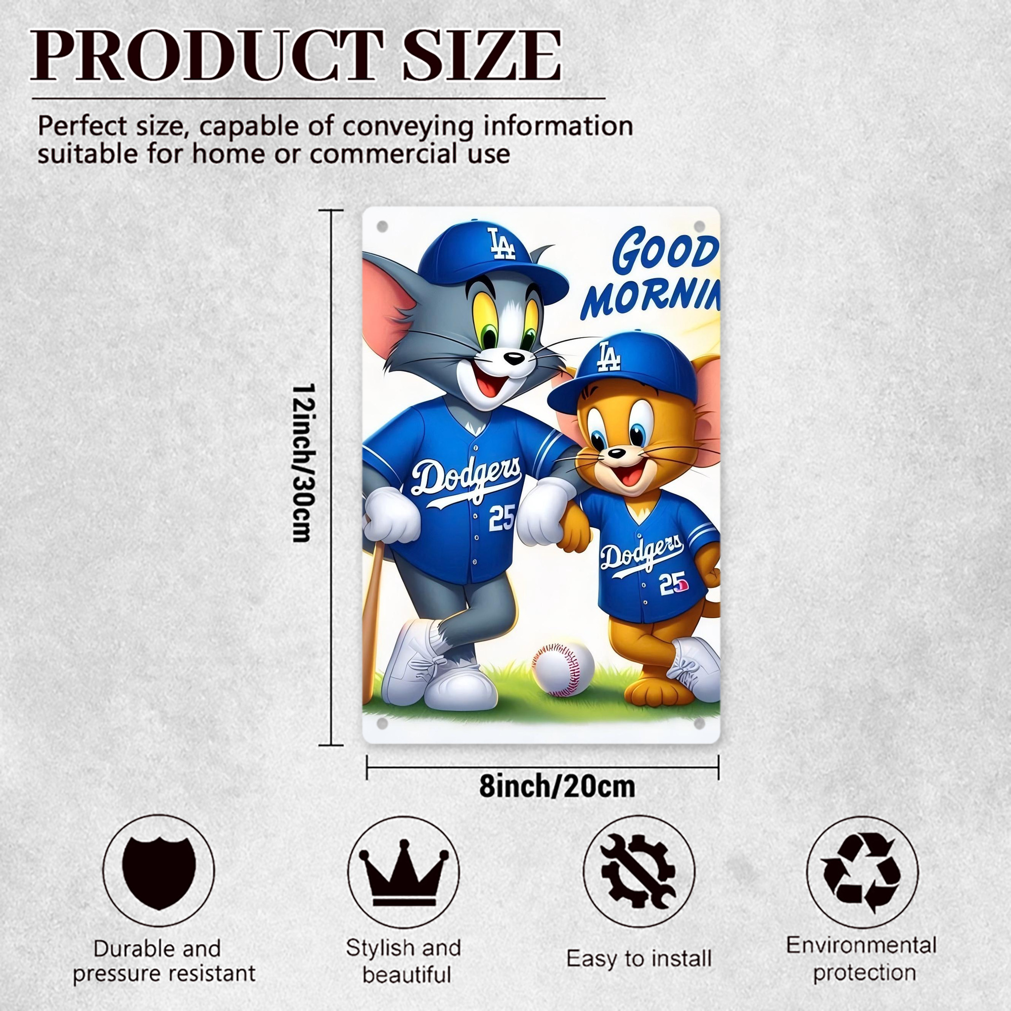  8x12inch Vertical Aluminum Sign - Durable Fade-Resistant Indoor/Outdoor Safety & Information Plaque For Office, Hotel, Restaurant, Bar, Public Spaces