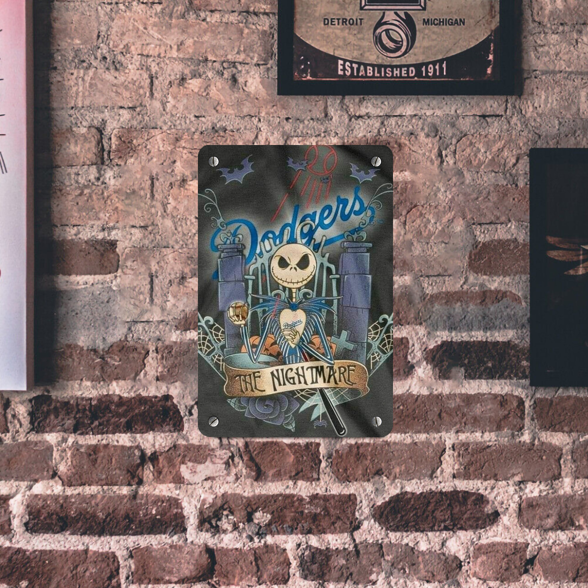  Metal Tin Sign 8x12inch - High-Quality Full-Print Decorative Wall Art, Durable Rust-Resistant Metal Plaque For Living Room, Bedroom, Kitchen, Office, Bar Décor