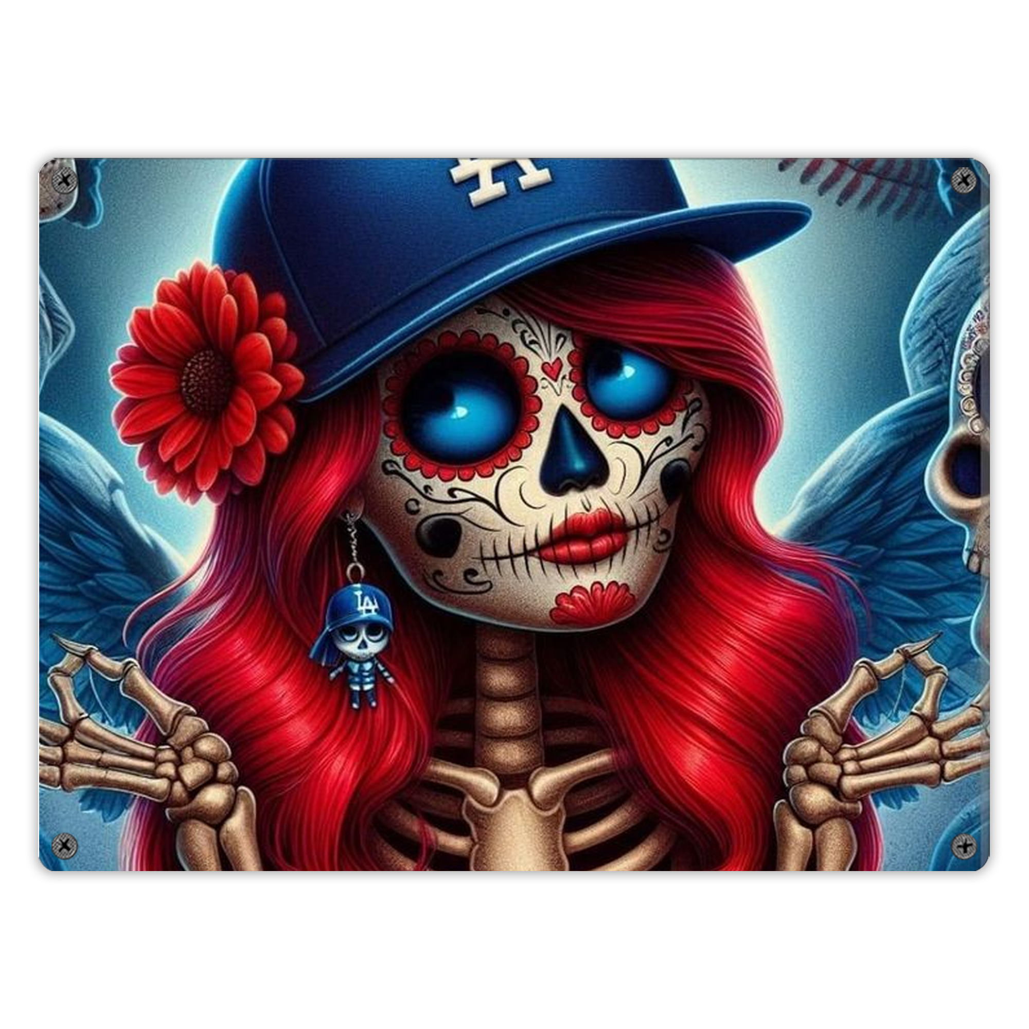  Vintage Metal Tin Sign 16x12 – Full-Print Iron Wall Decor – Durable, Fade-Resistant – Easy To Hang – Ideal For Home, Bar, Kitchen & Office Decor