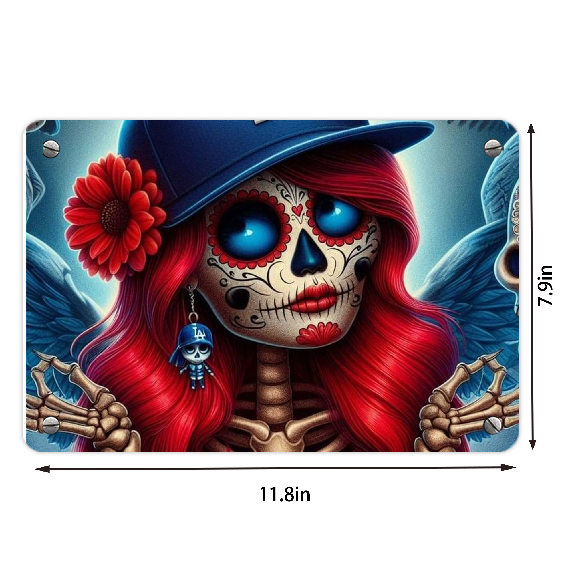  Metal Tin Sign 12x8inch - Premium Full-Print Decorative Wall Art, Durable Rust-Resistant Metal Plaque For Living Room, Bedroom, Kitchen, Office, Bar Décor