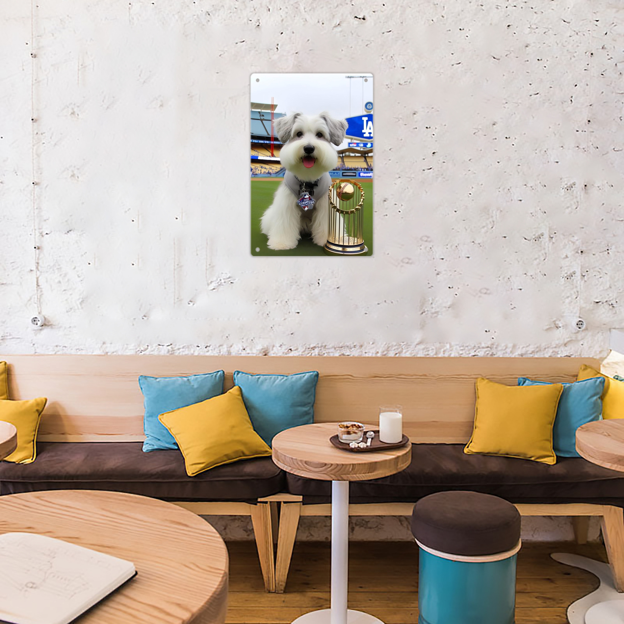  8x12inch Vertical Aluminum Sign - Durable Fade-Resistant Indoor/Outdoor Safety & Information Plaque For Office, Hotel, Restaurant, Bar, Public Spaces