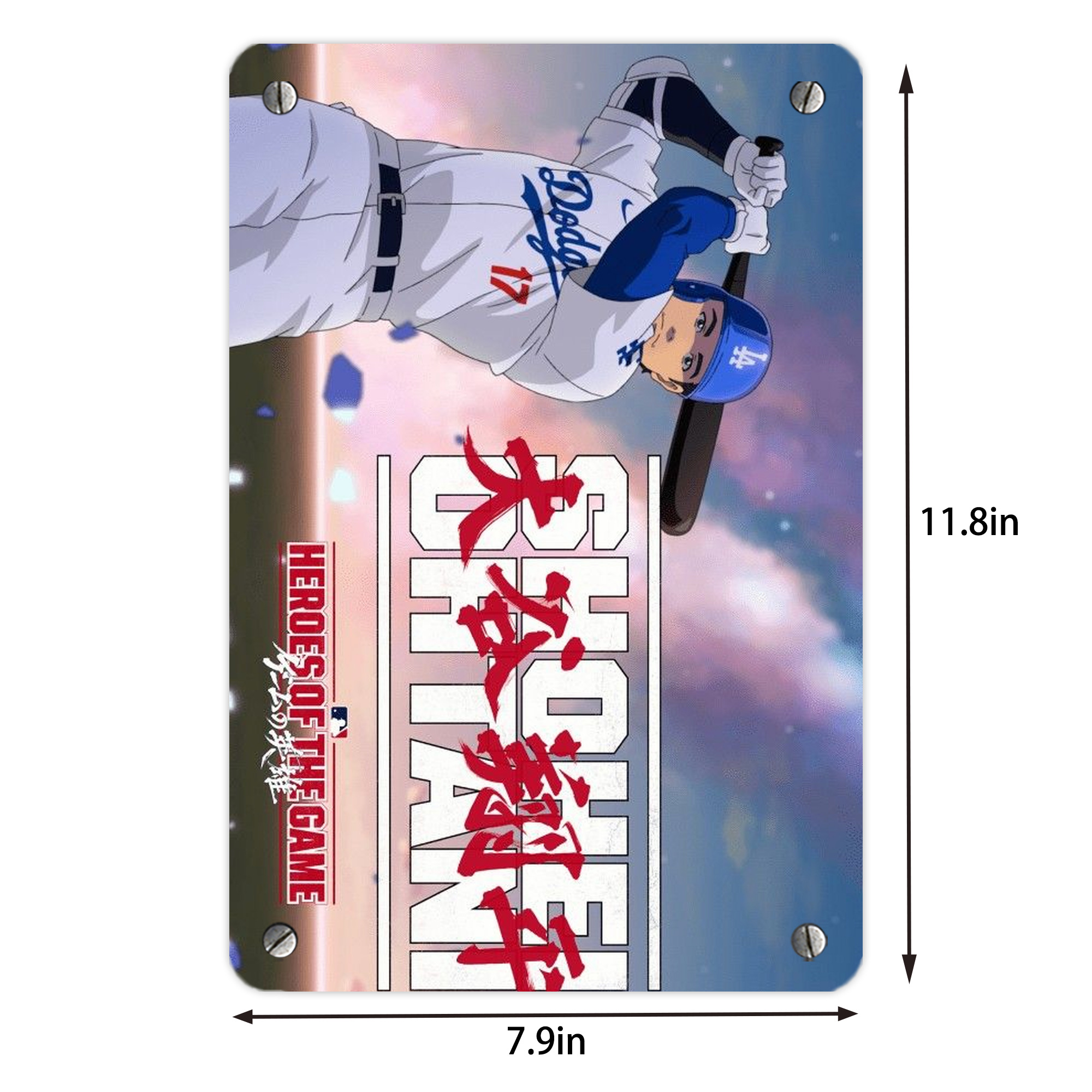  Metal Tin Sign 8x12inch - High-Quality Full-Print Decorative Wall Art, Durable Rust-Resistant Metal Plaque For Living Room, Bedroom, Kitchen, Office, Bar Décor