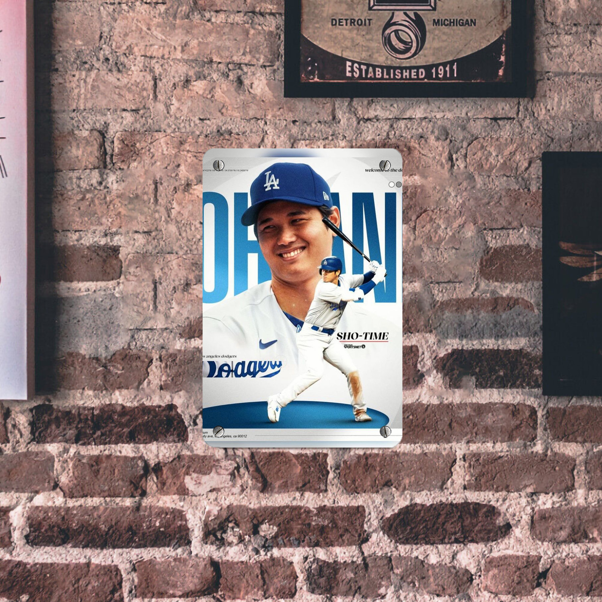  Metal Tin Sign 8x12inch - High-Quality Full-Print Decorative Wall Art, Durable Rust-Resistant Metal Plaque For Living Room, Bedroom, Kitchen, Office, Bar Décor