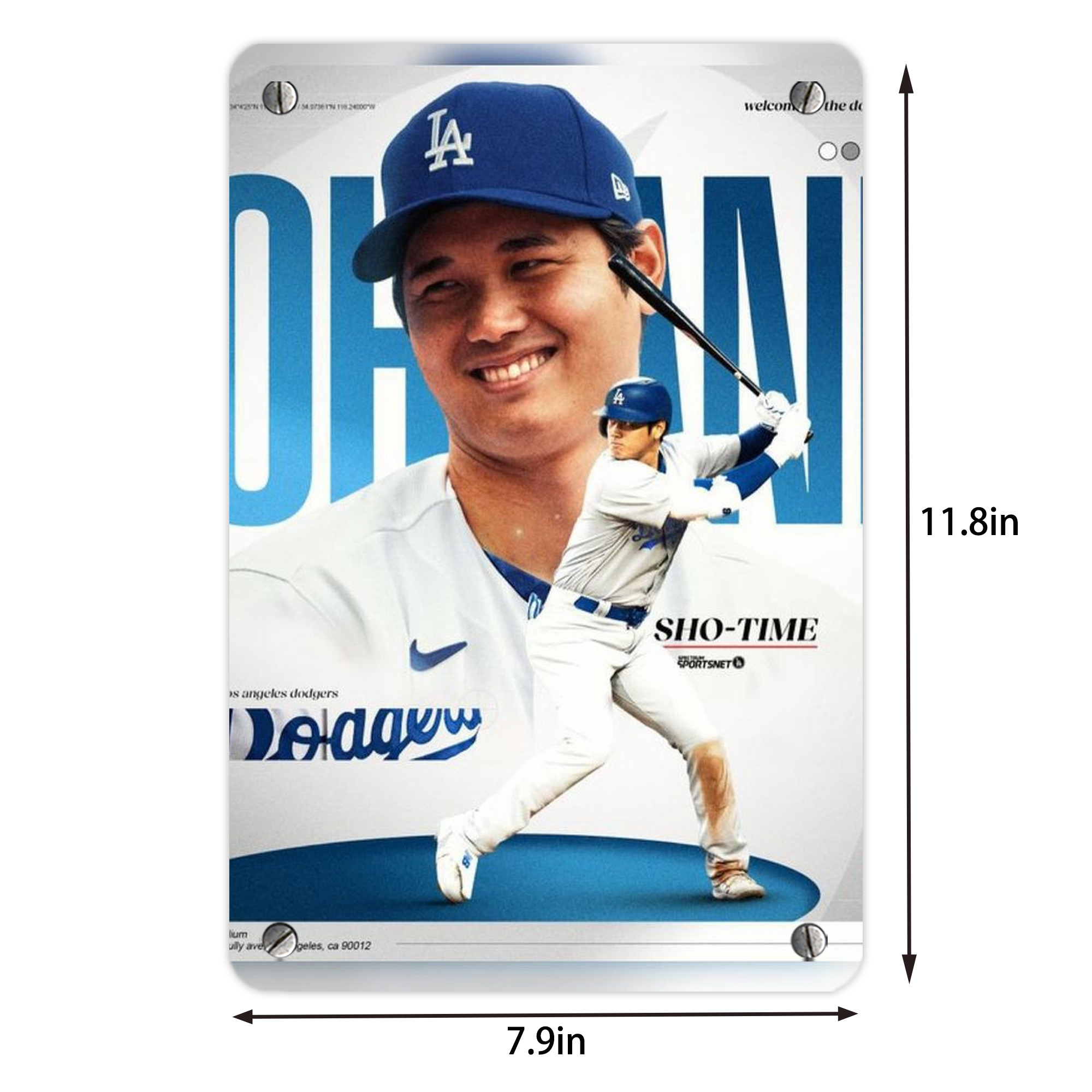  Metal Tin Sign 8x12inch - High-Quality Full-Print Decorative Wall Art, Durable Rust-Resistant Metal Plaque For Living Room, Bedroom, Kitchen, Office, Bar Décor