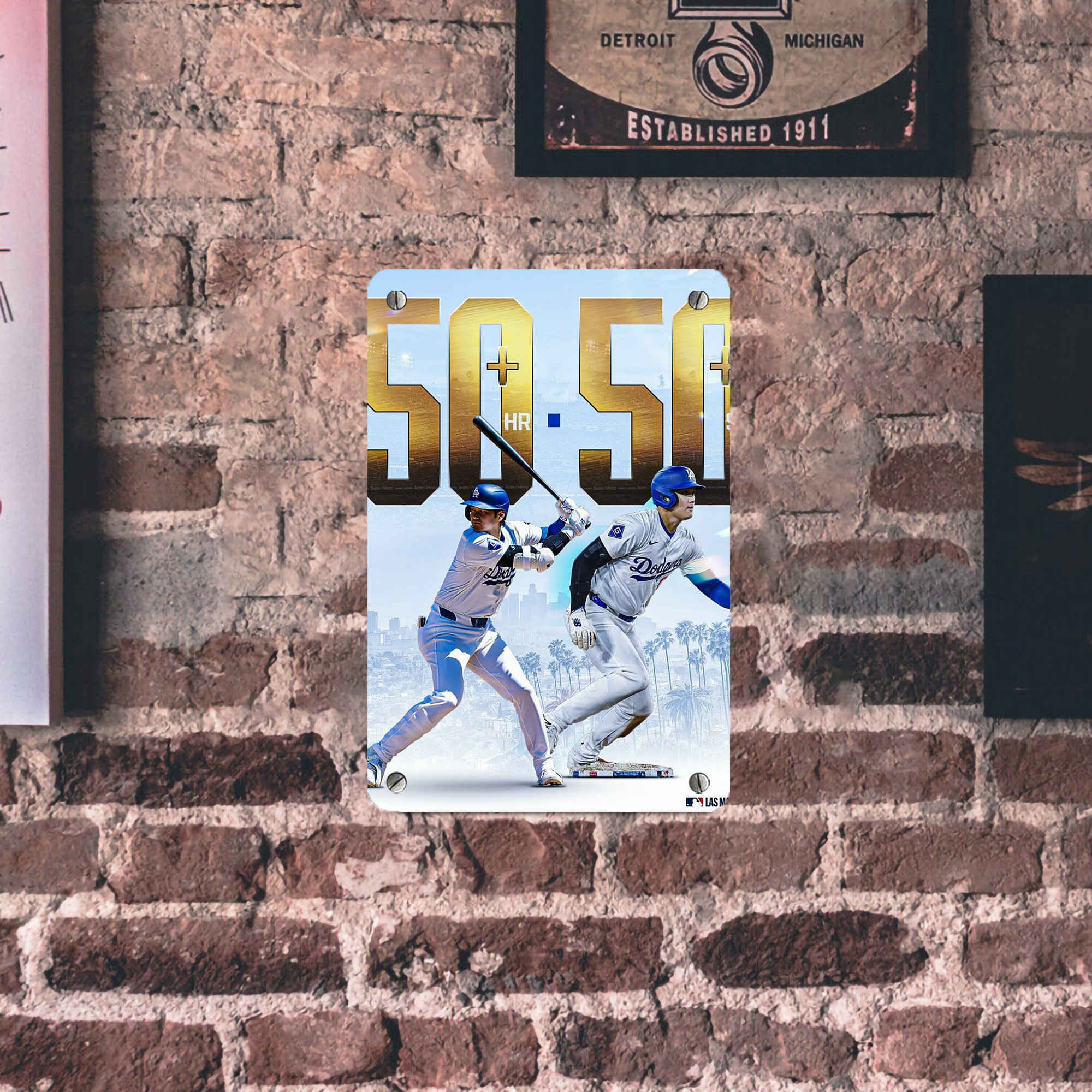  Metal Tin Sign 8x12inch - High-Quality Full-Print Decorative Wall Art, Durable Rust-Resistant Metal Plaque For Living Room, Bedroom, Kitchen, Office, Bar Décor