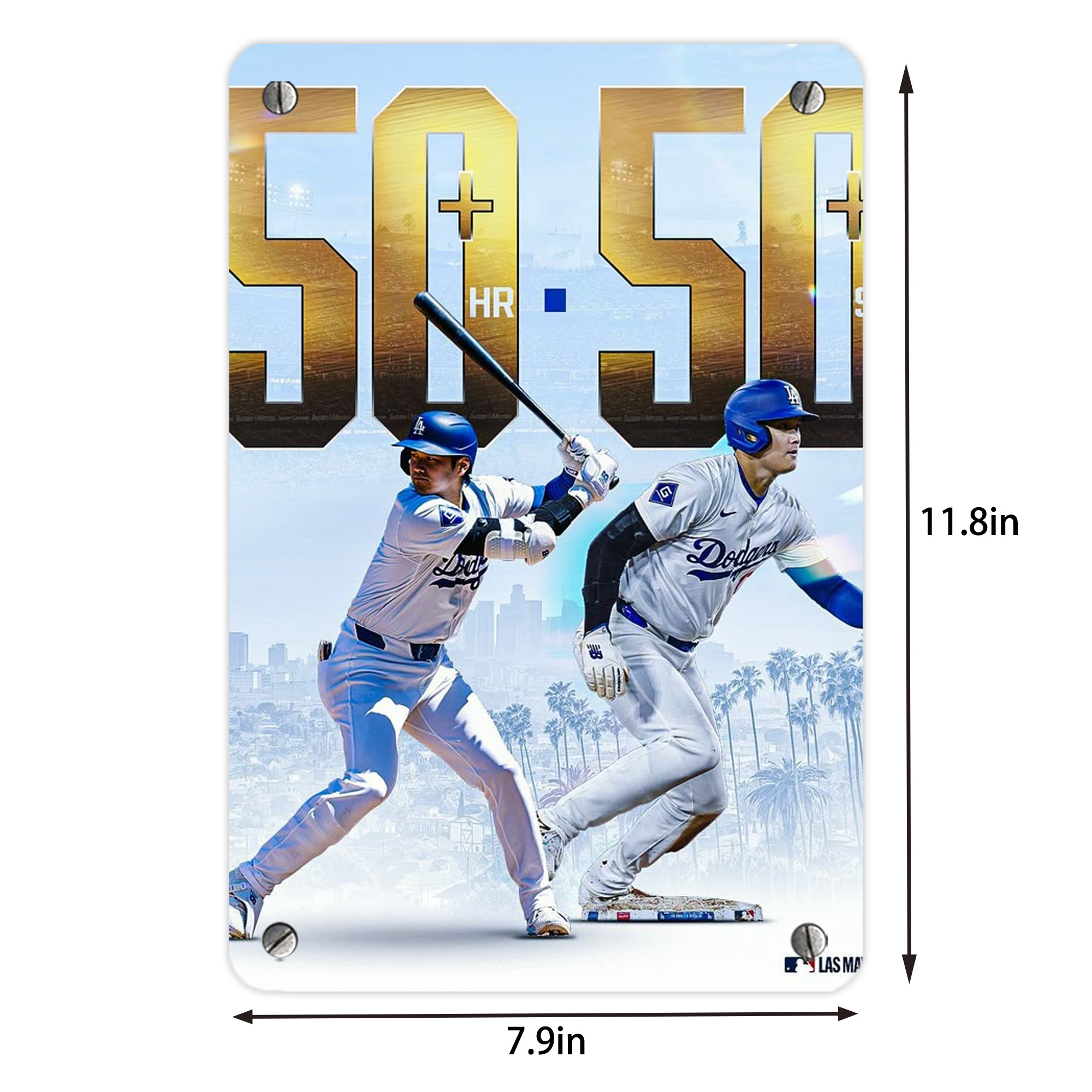  Metal Tin Sign 8x12inch - High-Quality Full-Print Decorative Wall Art, Durable Rust-Resistant Metal Plaque For Living Room, Bedroom, Kitchen, Office, Bar Décor