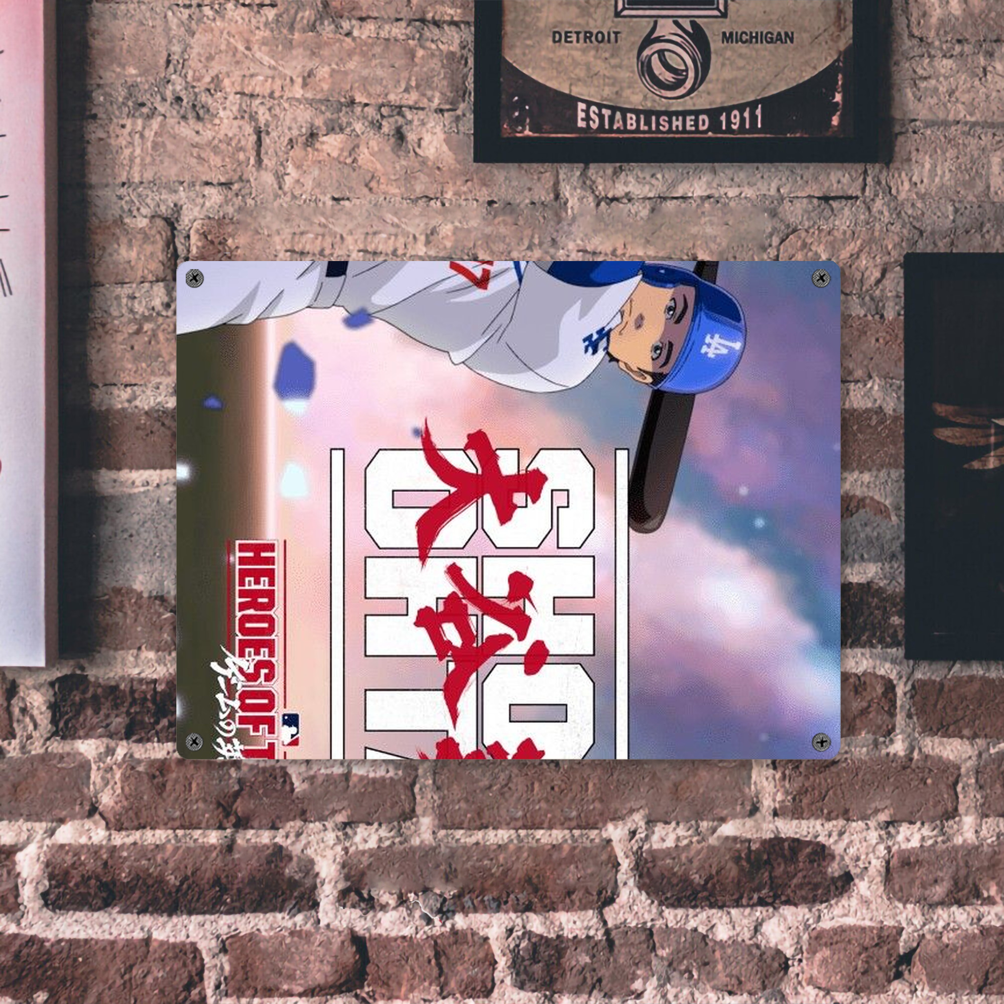  Vintage Metal Tin Sign 16x12 – Full-Print Iron Wall Decor – Durable, Fade-Resistant – Easy To Hang – Ideal For Home, Bar, Kitchen & Office Decor