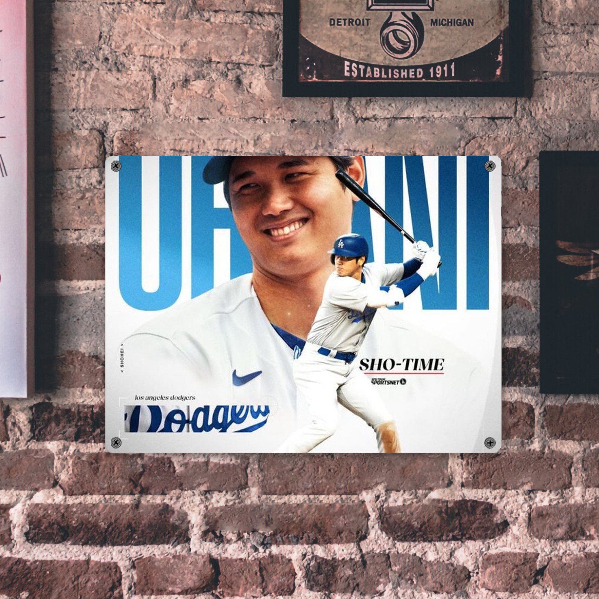  Vintage Metal Tin Sign 16x12 – Full-Print Iron Wall Decor – Durable, Fade-Resistant – Easy To Hang – Ideal For Home, Bar, Kitchen & Office Decor