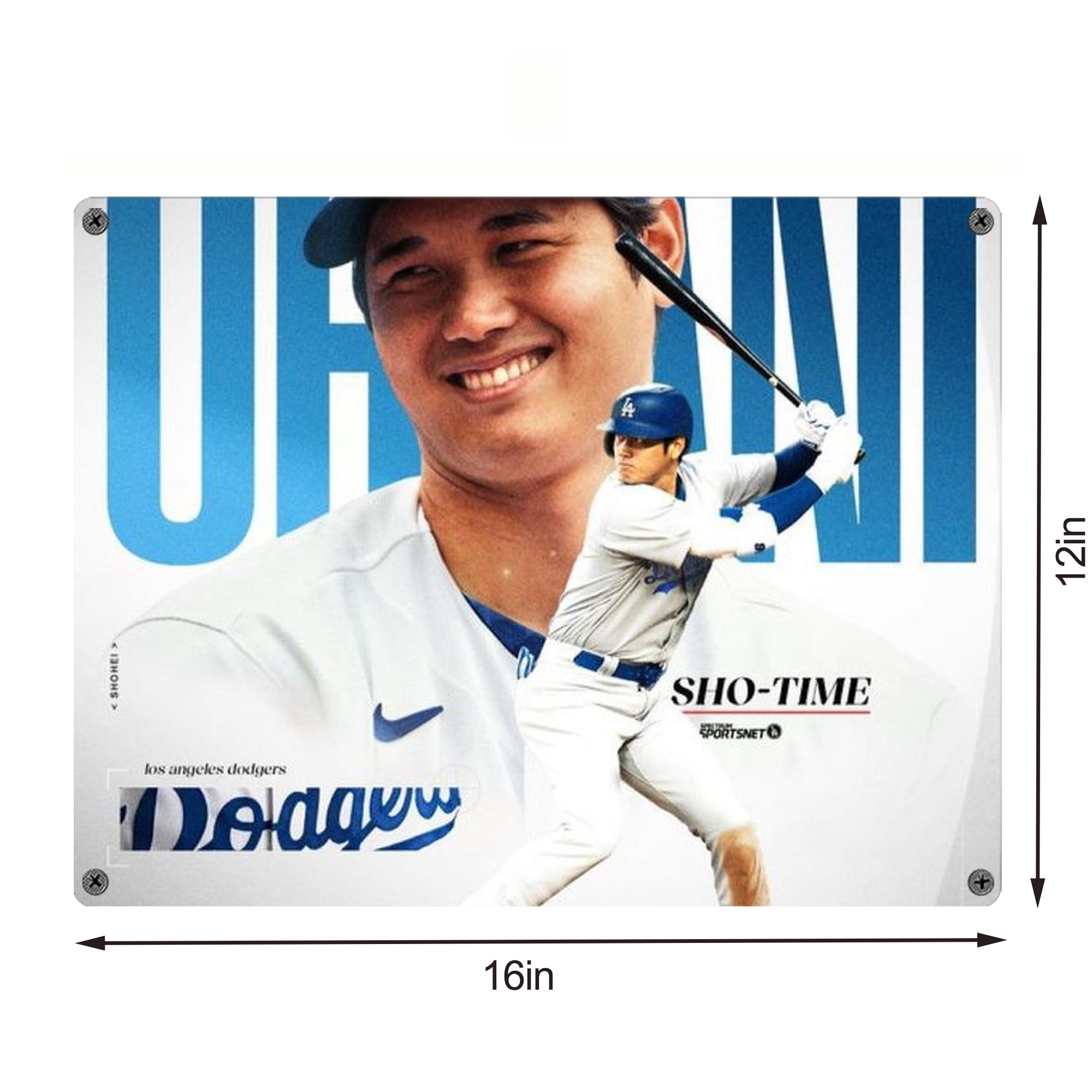  Vintage Metal Tin Sign 16x12 – Full-Print Iron Wall Decor – Durable, Fade-Resistant – Easy To Hang – Ideal For Home, Bar, Kitchen & Office Decor