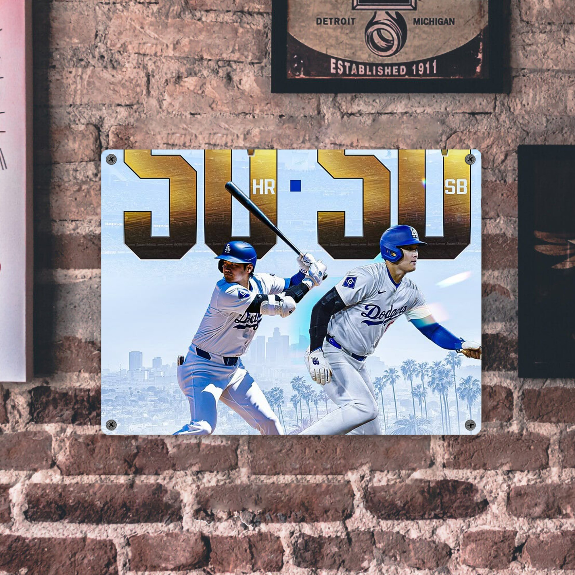  Vintage Metal Tin Sign 16x12 – Full-Print Iron Wall Decor – Durable, Fade-Resistant – Easy To Hang – Ideal For Home, Bar, Kitchen & Office Decor