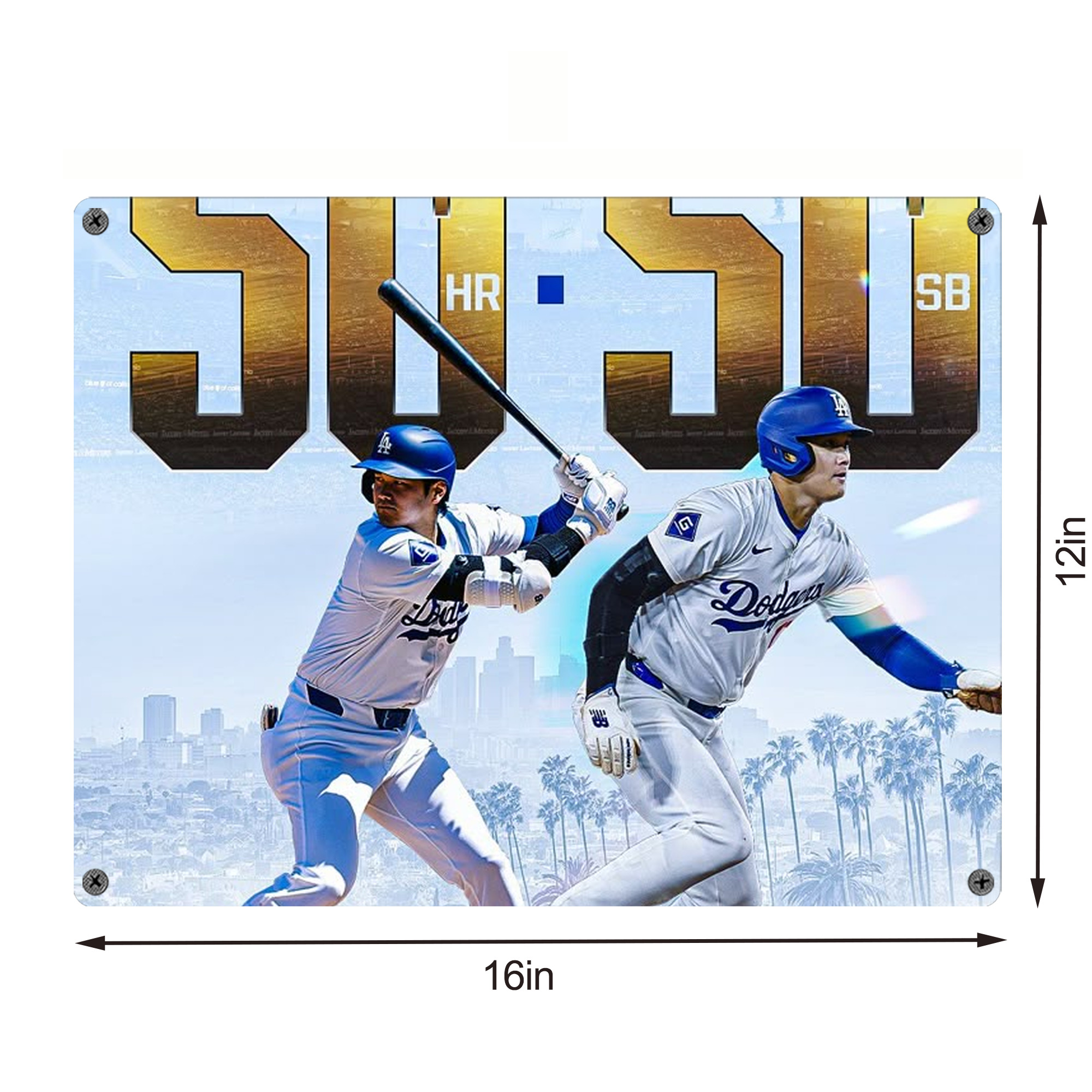  Vintage Metal Tin Sign 16x12 – Full-Print Iron Wall Decor – Durable, Fade-Resistant – Easy To Hang – Ideal For Home, Bar, Kitchen & Office Decor