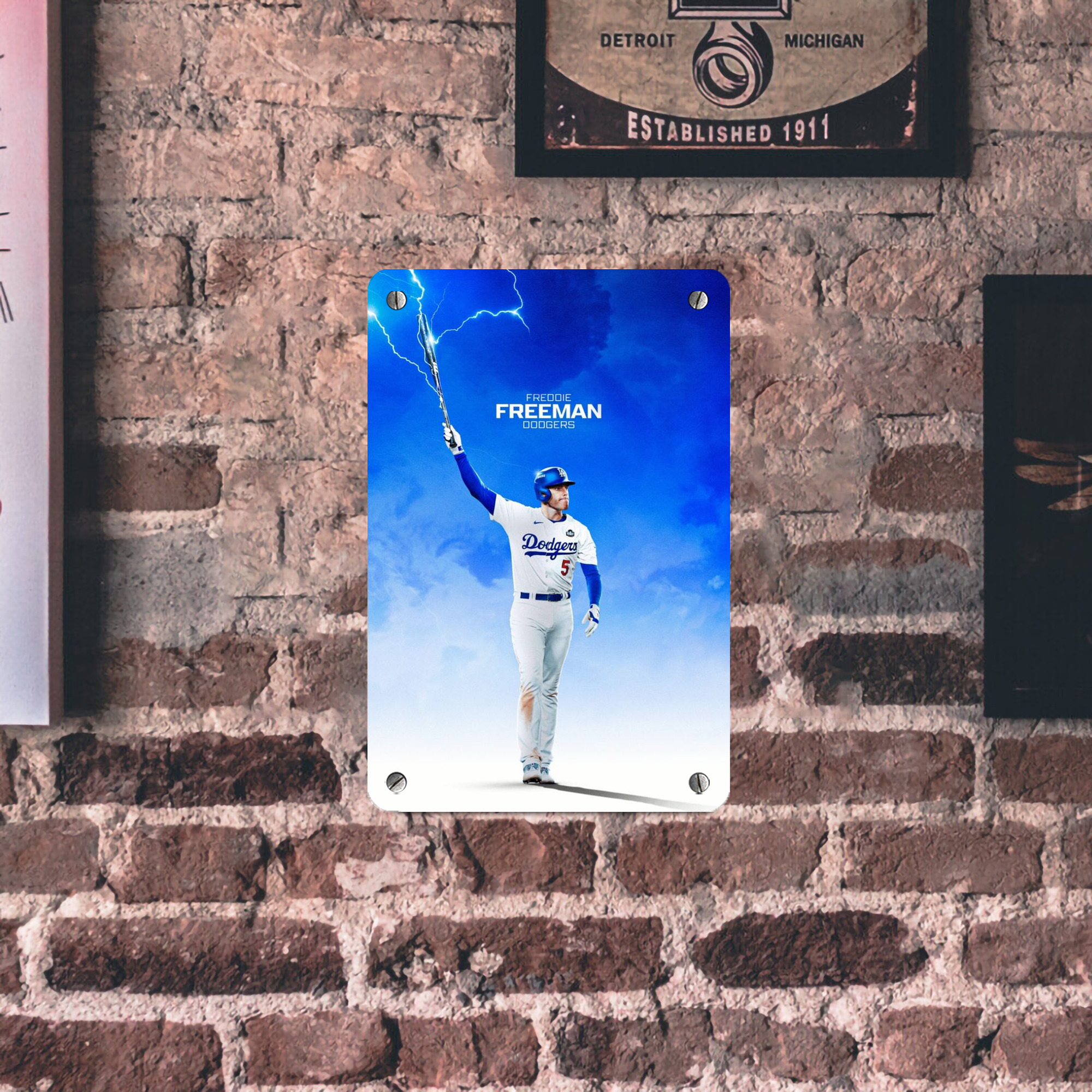  Metal Tin Sign 8x12inch - High-Quality Full-Print Decorative Wall Art, Durable Rust-Resistant Metal Plaque For Living Room, Bedroom, Kitchen, Office, Bar Décor