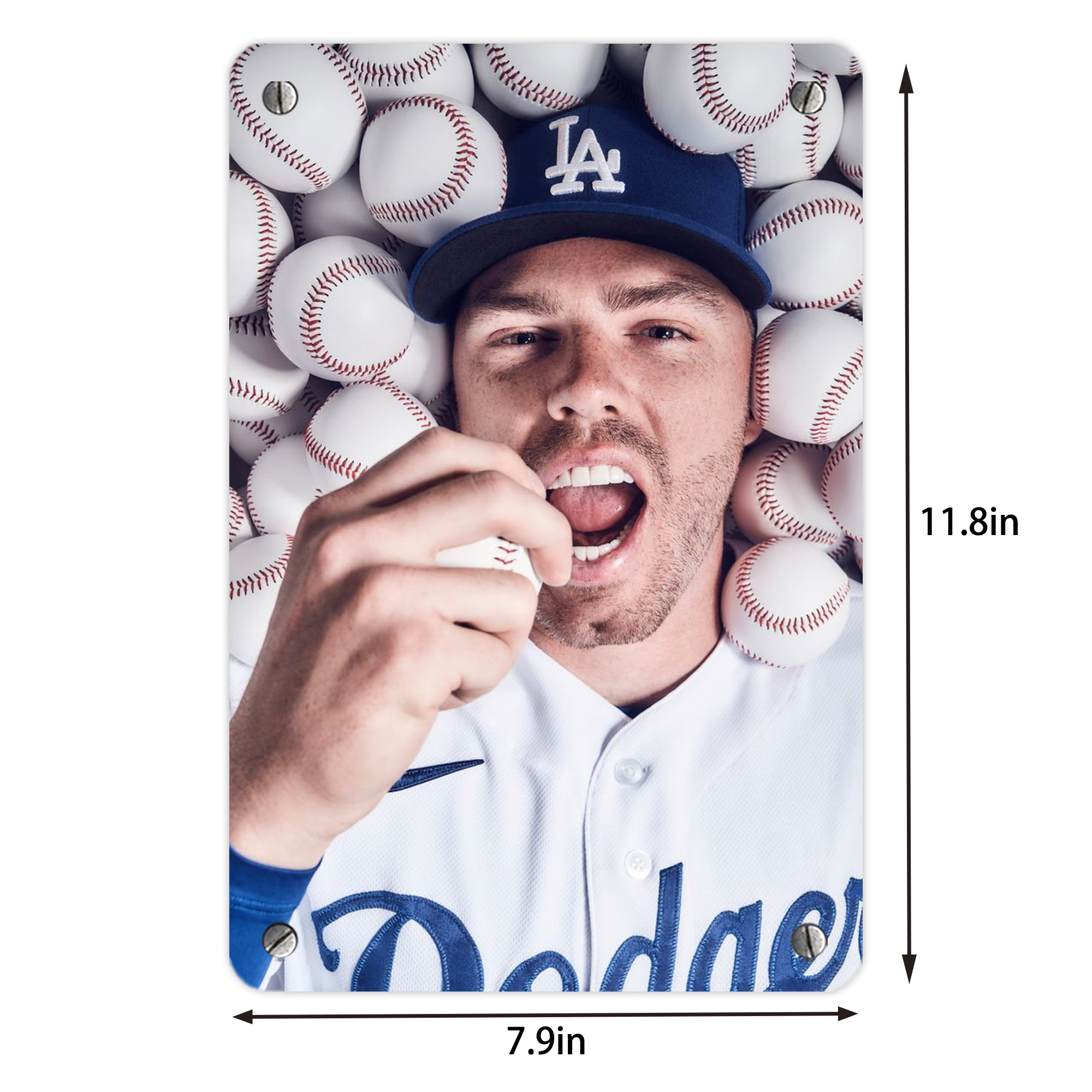  Metal Tin Sign 8x12inch - High-Quality Full-Print Decorative Wall Art, Durable Rust-Resistant Metal Plaque For Living Room, Bedroom, Kitchen, Office, Bar Décor