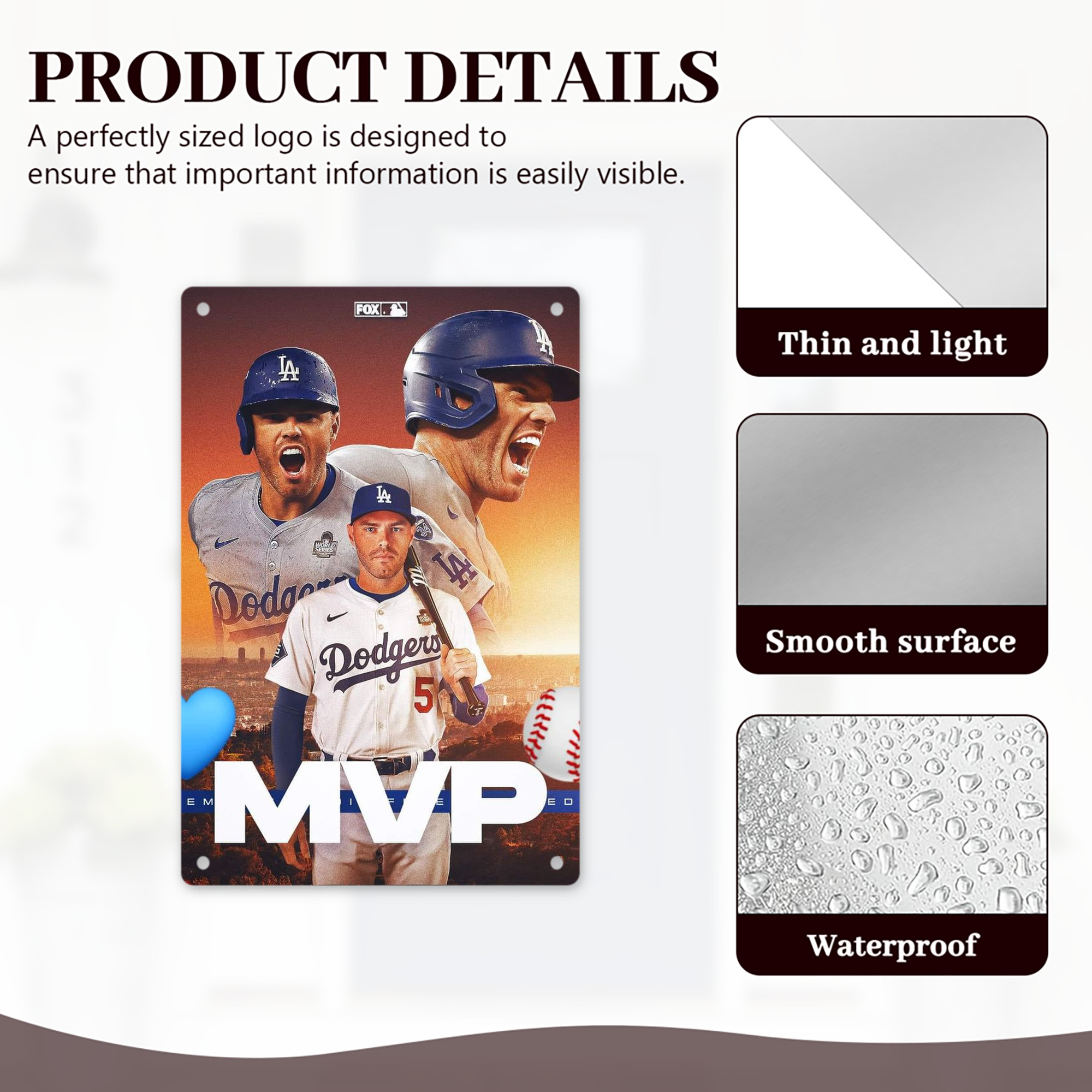  8x12inch Vertical Aluminum Sign - Durable Fade-Resistant Indoor/Outdoor Safety & Information Plaque For Office, Hotel, Restaurant, Bar, Public Spaces