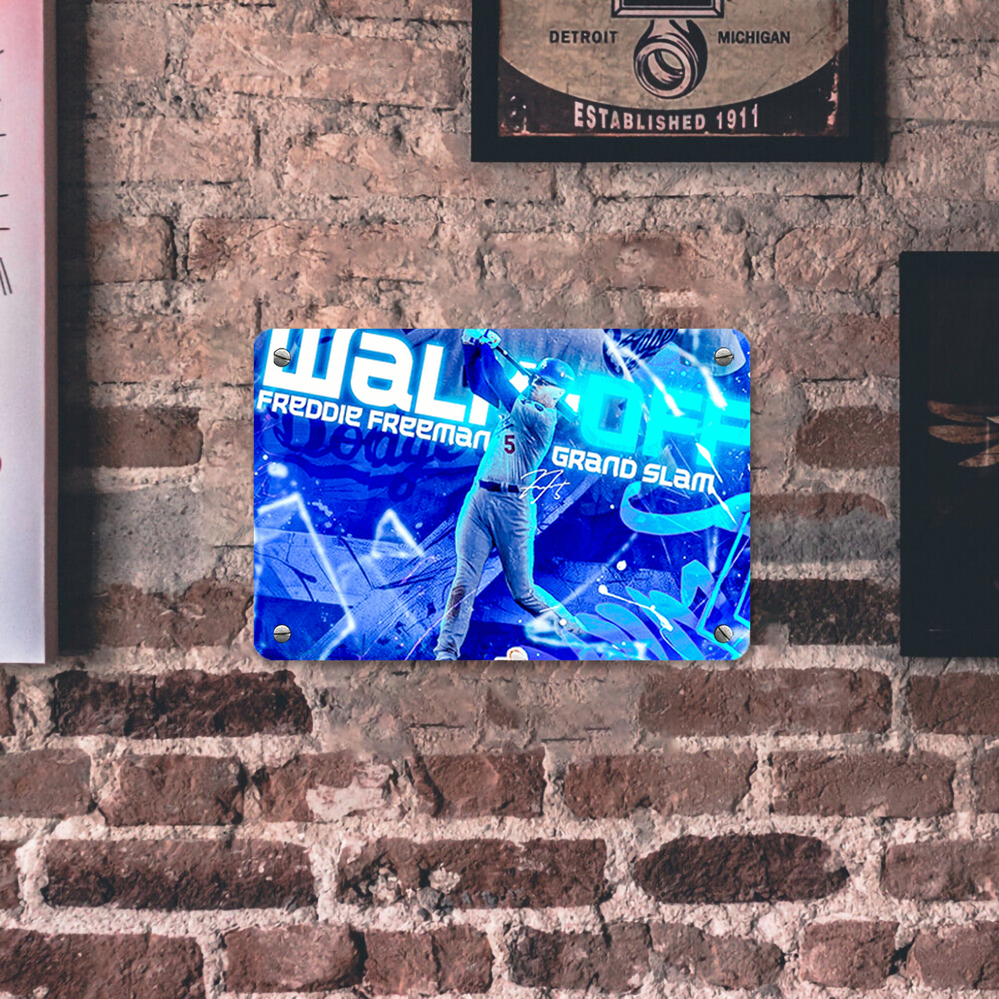  Metal Tin Sign 12x8inch - Premium Full-Print Decorative Wall Art, Durable Rust-Resistant Metal Plaque For Living Room, Bedroom, Kitchen, Office, Bar Décor