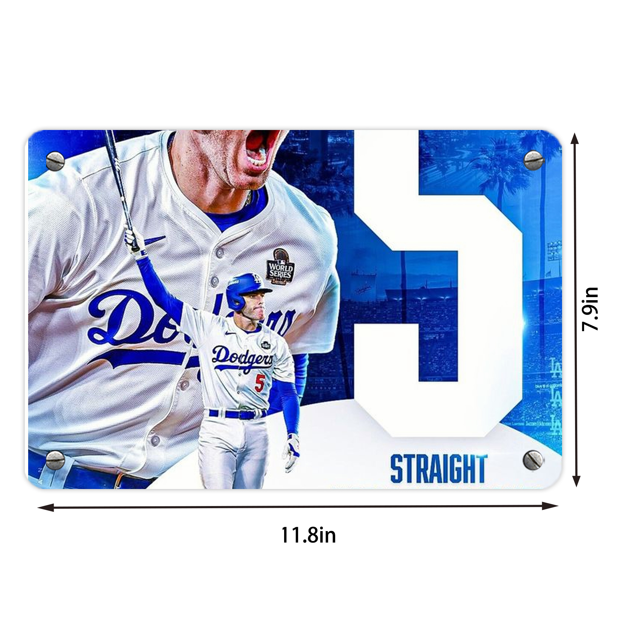  Metal Tin Sign 12x8inch - Premium Full-Print Decorative Wall Art, Durable Rust-Resistant Metal Plaque For Living Room, Bedroom, Kitchen, Office, Bar Décor