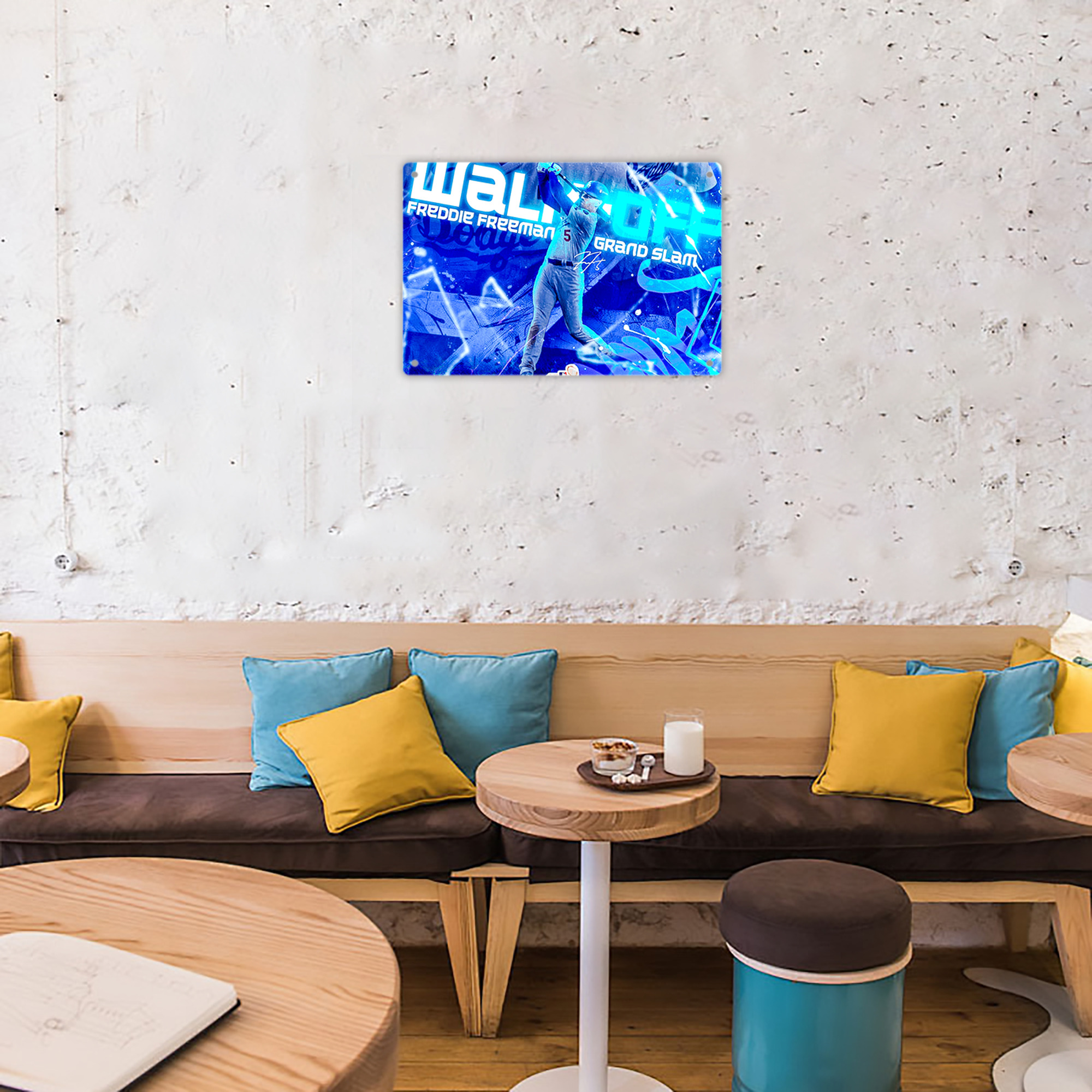  Decorative Aluminum Plaque – Horizontal Design – Durable, Stylish, Easy To Install – Ideal For Home, Office, Bar, And More