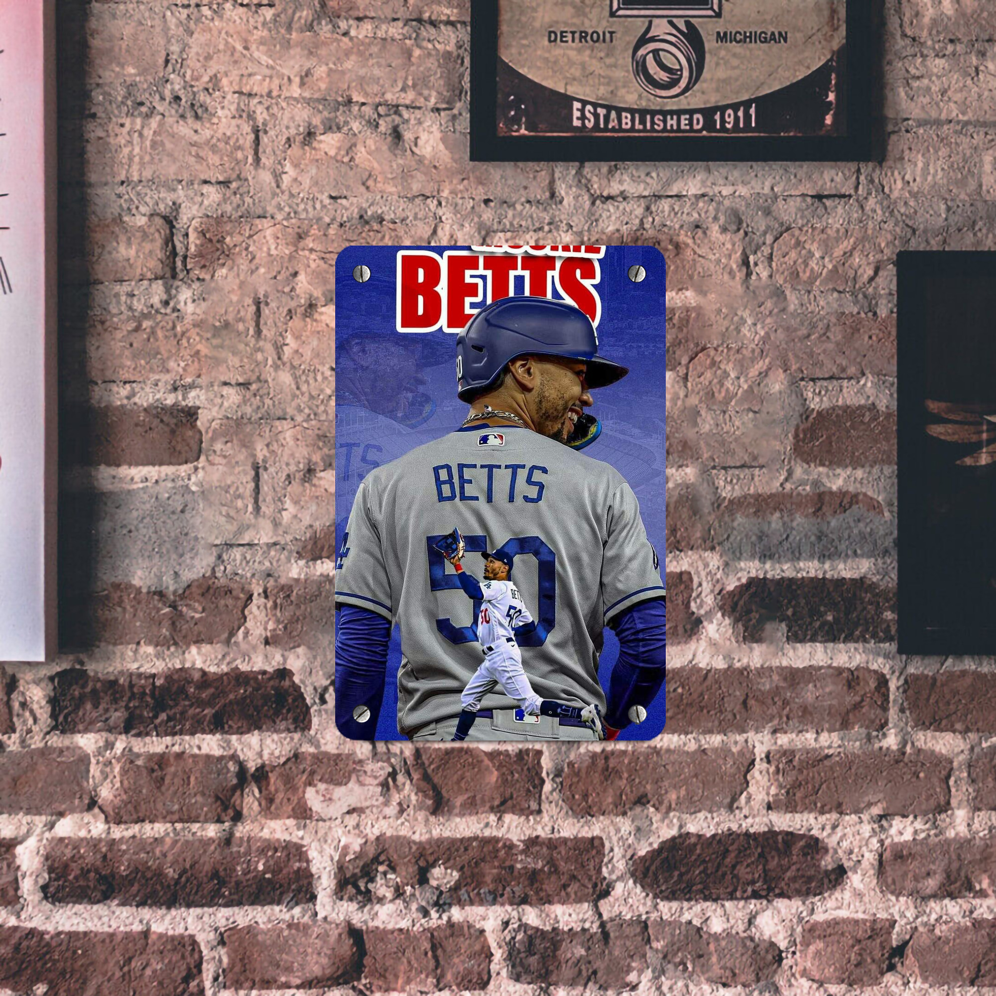  Metal Tin Sign 8x12inch - High-Quality Full-Print Decorative Wall Art, Durable Rust-Resistant Metal Plaque For Living Room, Bedroom, Kitchen, Office, Bar Décor