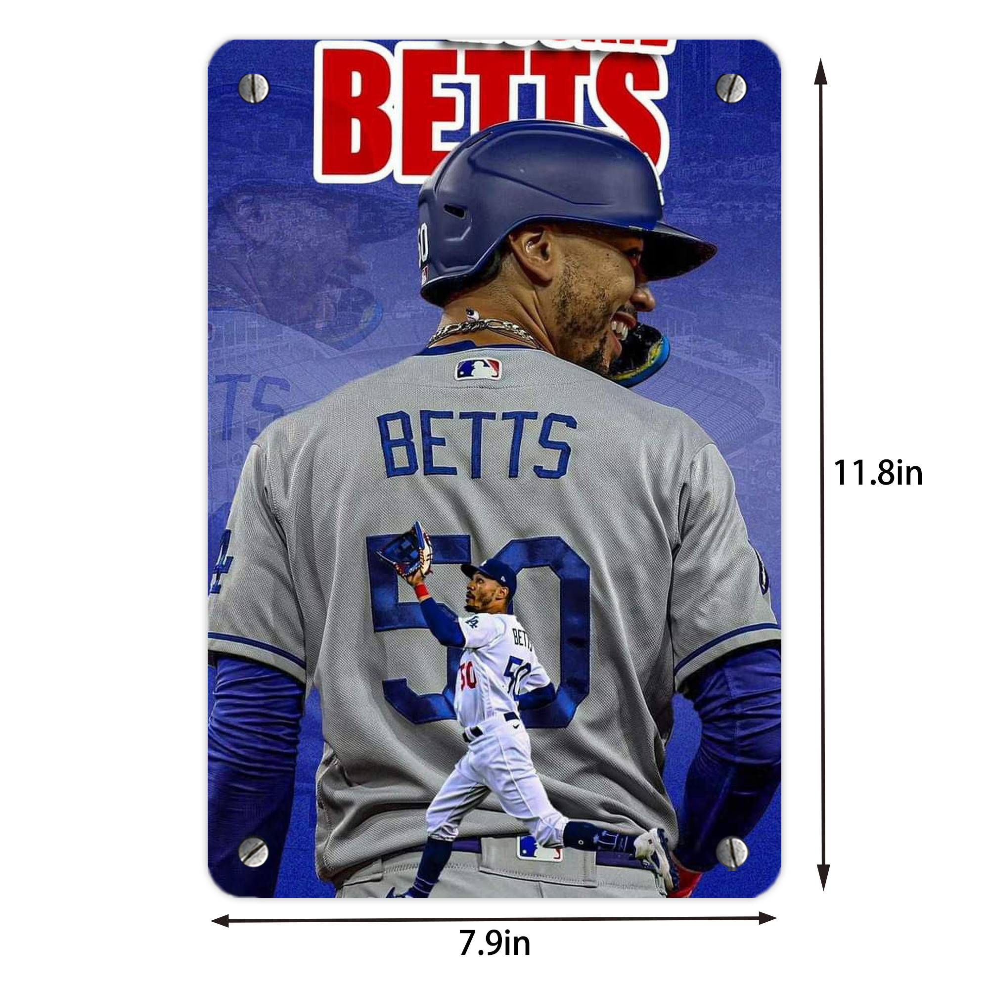  Metal Tin Sign 8x12inch - High-Quality Full-Print Decorative Wall Art, Durable Rust-Resistant Metal Plaque For Living Room, Bedroom, Kitchen, Office, Bar Décor