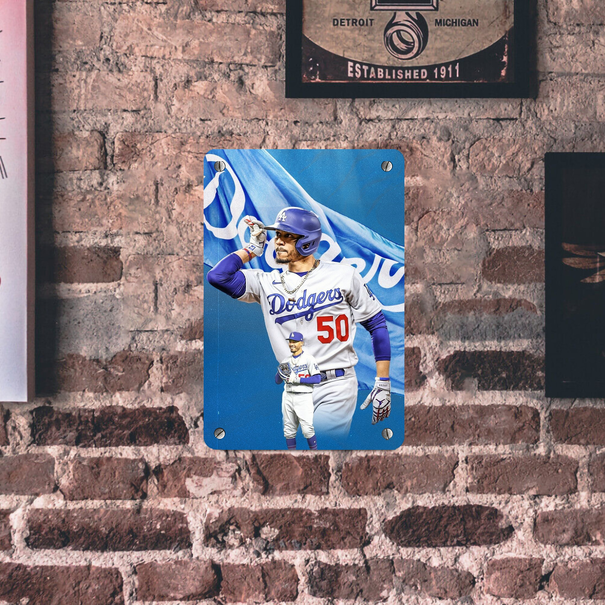  Metal Tin Sign 8x12inch - High-Quality Full-Print Decorative Wall Art, Durable Rust-Resistant Metal Plaque For Living Room, Bedroom, Kitchen, Office, Bar Décor