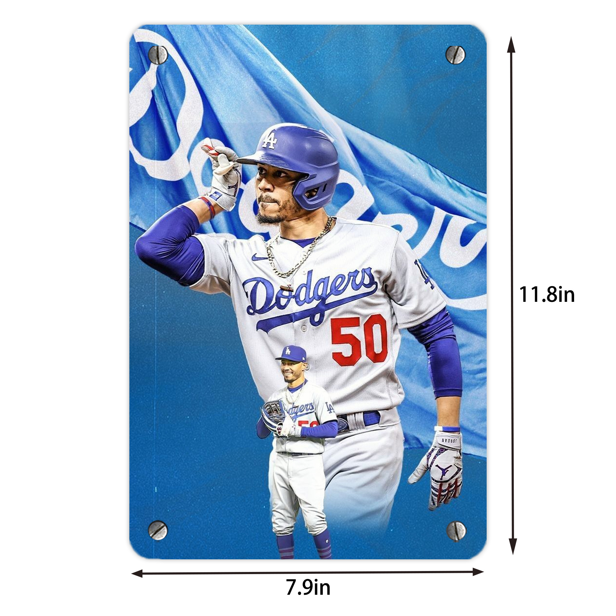  Metal Tin Sign 8x12inch - High-Quality Full-Print Decorative Wall Art, Durable Rust-Resistant Metal Plaque For Living Room, Bedroom, Kitchen, Office, Bar Décor