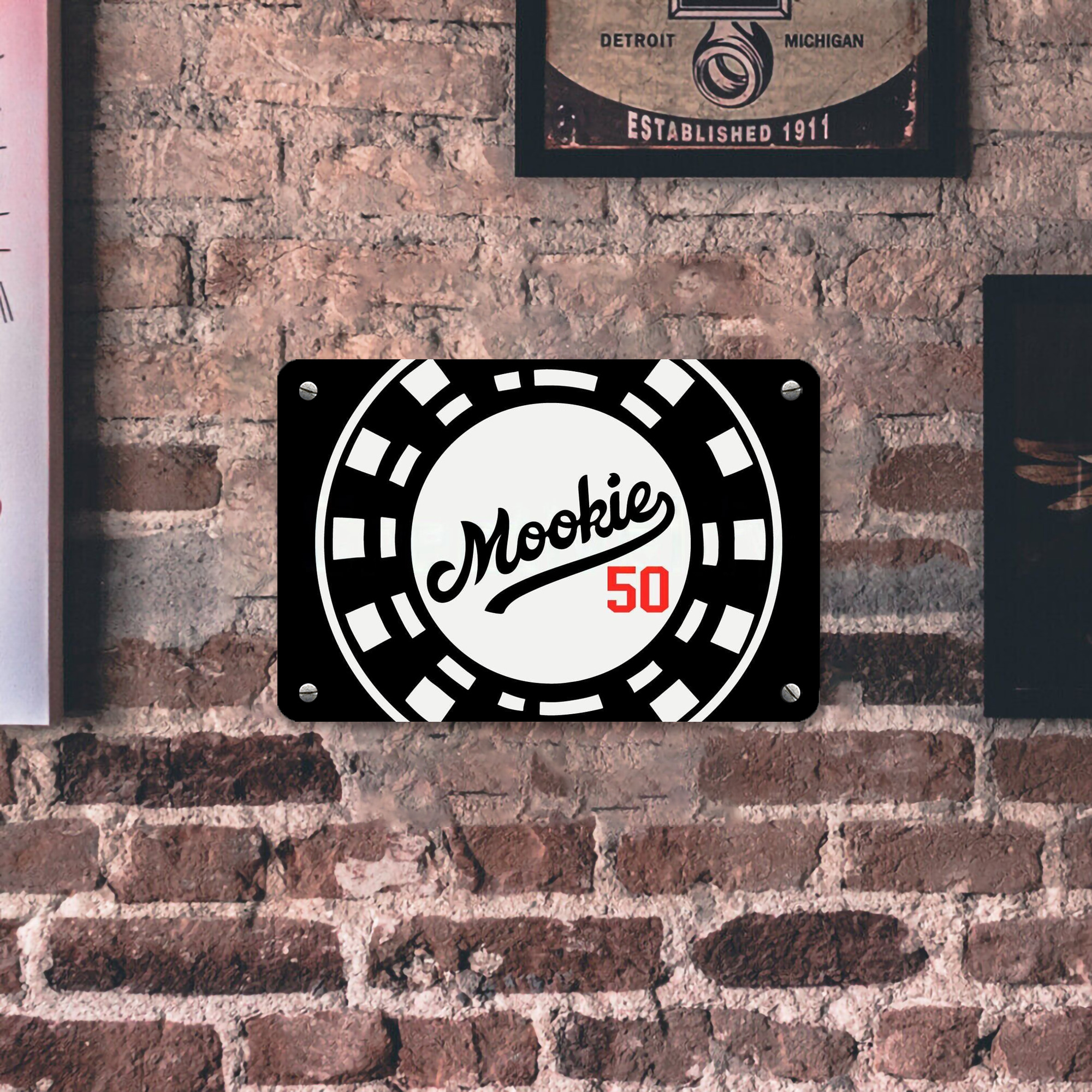  Metal Tin Sign 12x8inch - Premium Full-Print Decorative Wall Art, Durable Rust-Resistant Metal Plaque For Living Room, Bedroom, Kitchen, Office, Bar Décor