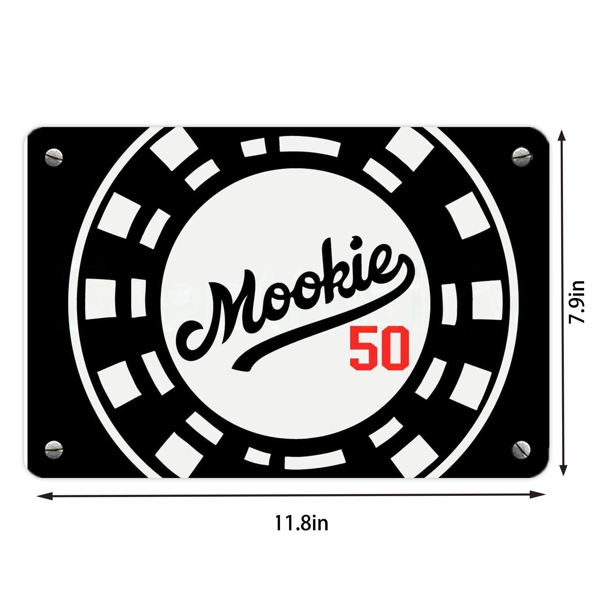  Metal Tin Sign 12x8inch - Premium Full-Print Decorative Wall Art, Durable Rust-Resistant Metal Plaque For Living Room, Bedroom, Kitchen, Office, Bar Décor