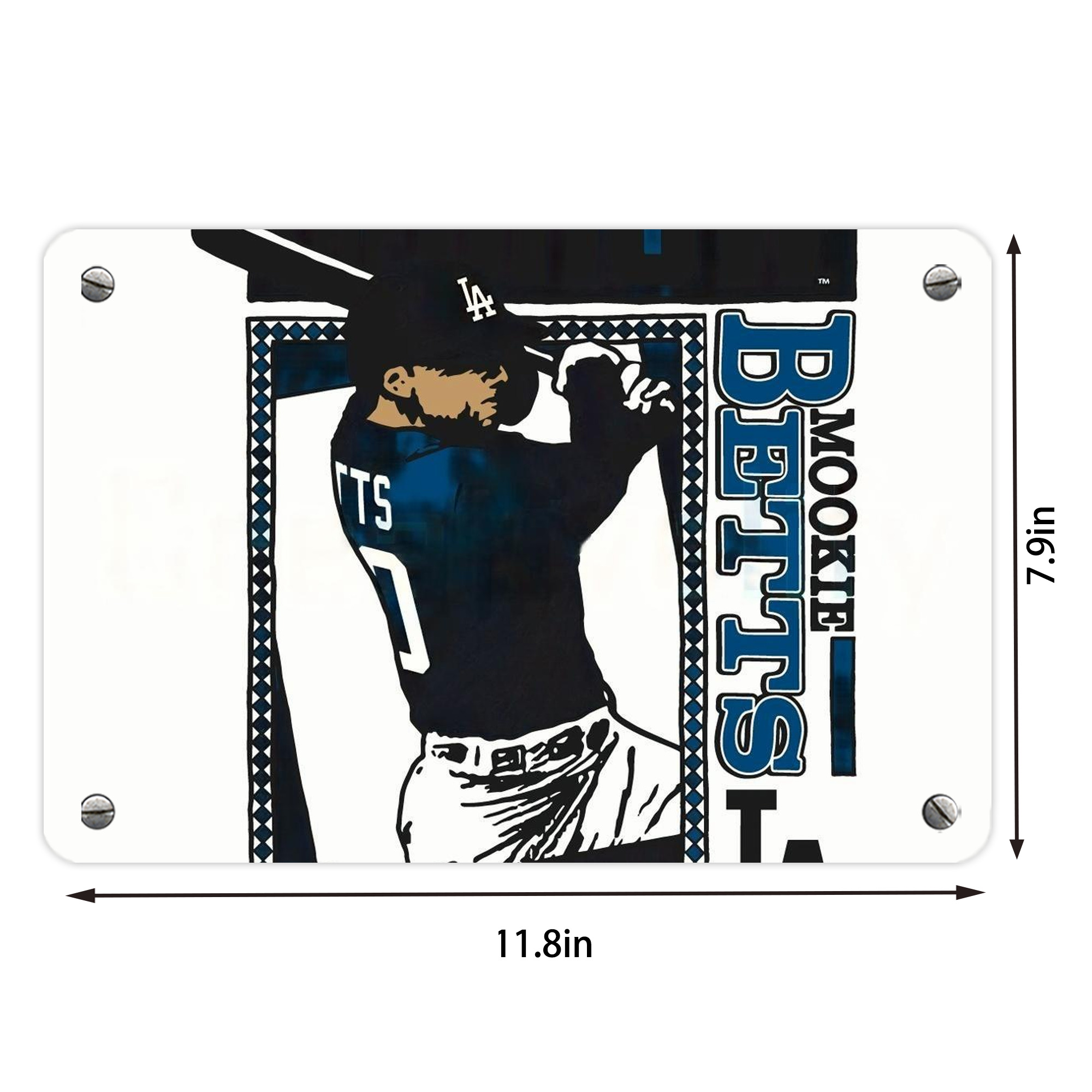  Metal Tin Sign 12x8inch - Premium Full-Print Decorative Wall Art, Durable Rust-Resistant Metal Plaque For Living Room, Bedroom, Kitchen, Office, Bar Décor