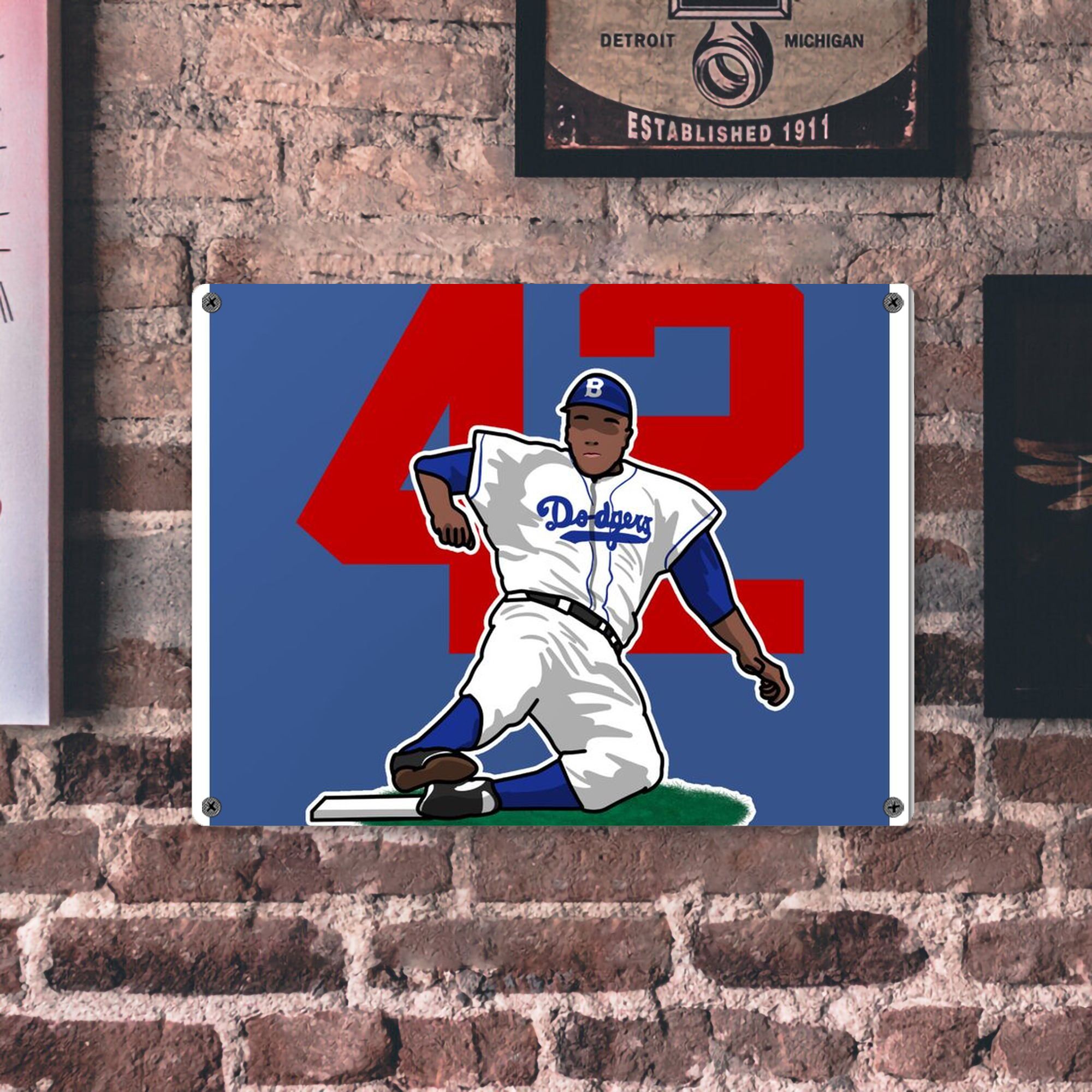  Vintage Metal Tin Sign 16x12 – Full-Print Iron Wall Decor – Durable, Fade-Resistant – Easy To Hang – Ideal For Home, Bar, Kitchen & Office Decor