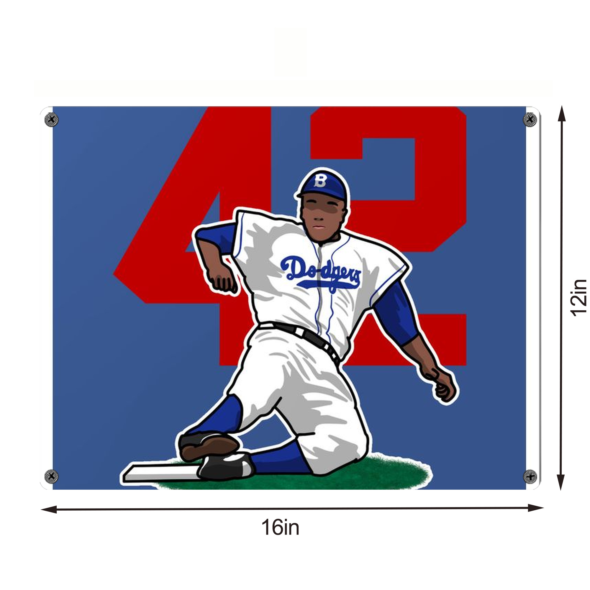  Vintage Metal Tin Sign 16x12 – Full-Print Iron Wall Decor – Durable, Fade-Resistant – Easy To Hang – Ideal For Home, Bar, Kitchen & Office Decor