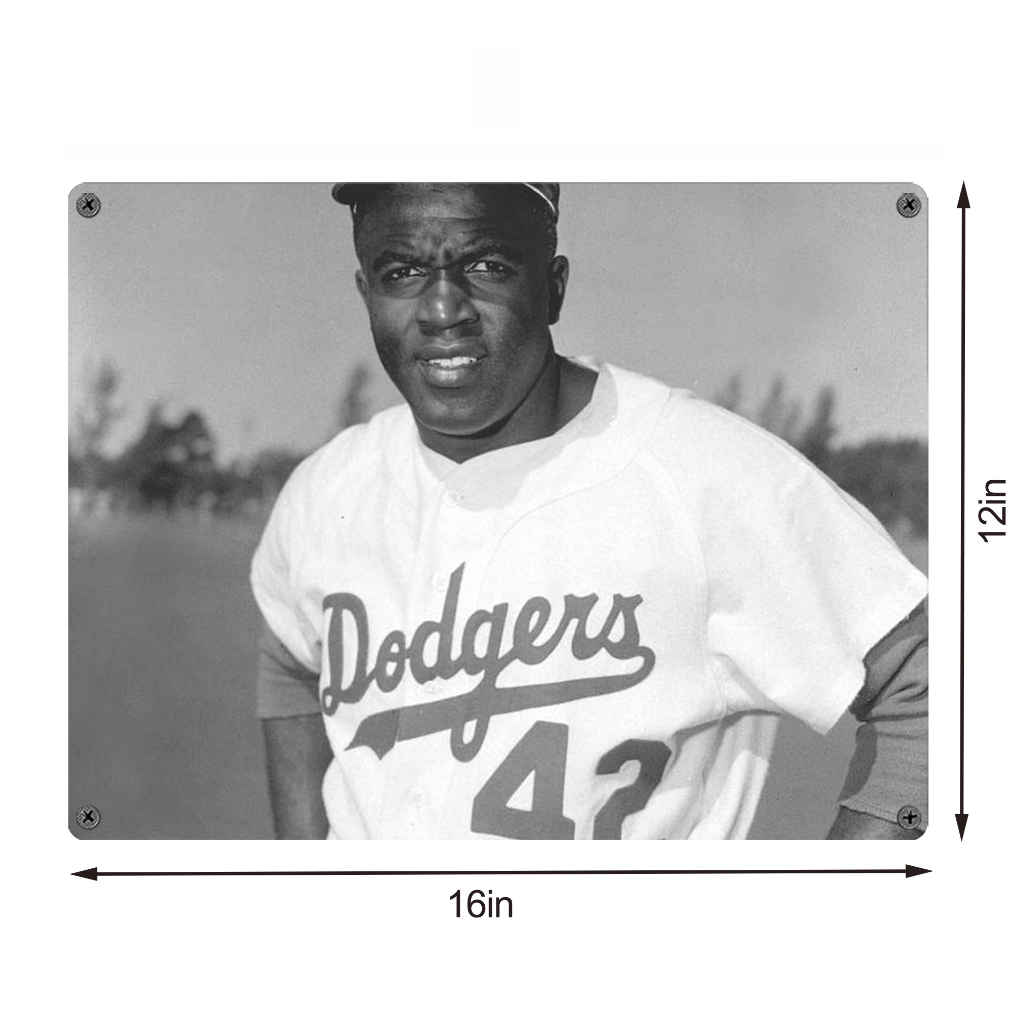  Vintage Metal Tin Sign 16x12 – Full-Print Iron Wall Decor – Durable, Fade-Resistant – Easy To Hang – Ideal For Home, Bar, Kitchen & Office Decor