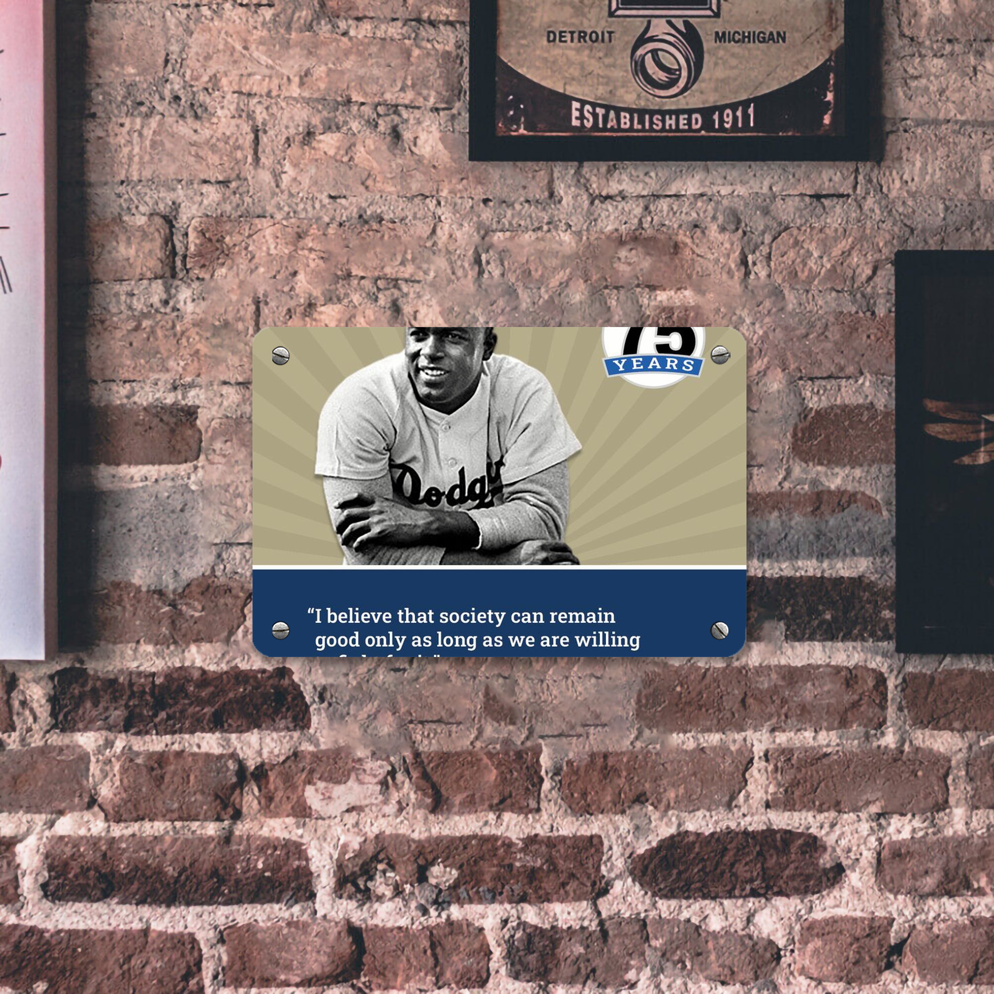  Metal Tin Sign 12x8inch - Premium Full-Print Decorative Wall Art, Durable Rust-Resistant Metal Plaque For Living Room, Bedroom, Kitchen, Office, Bar Décor