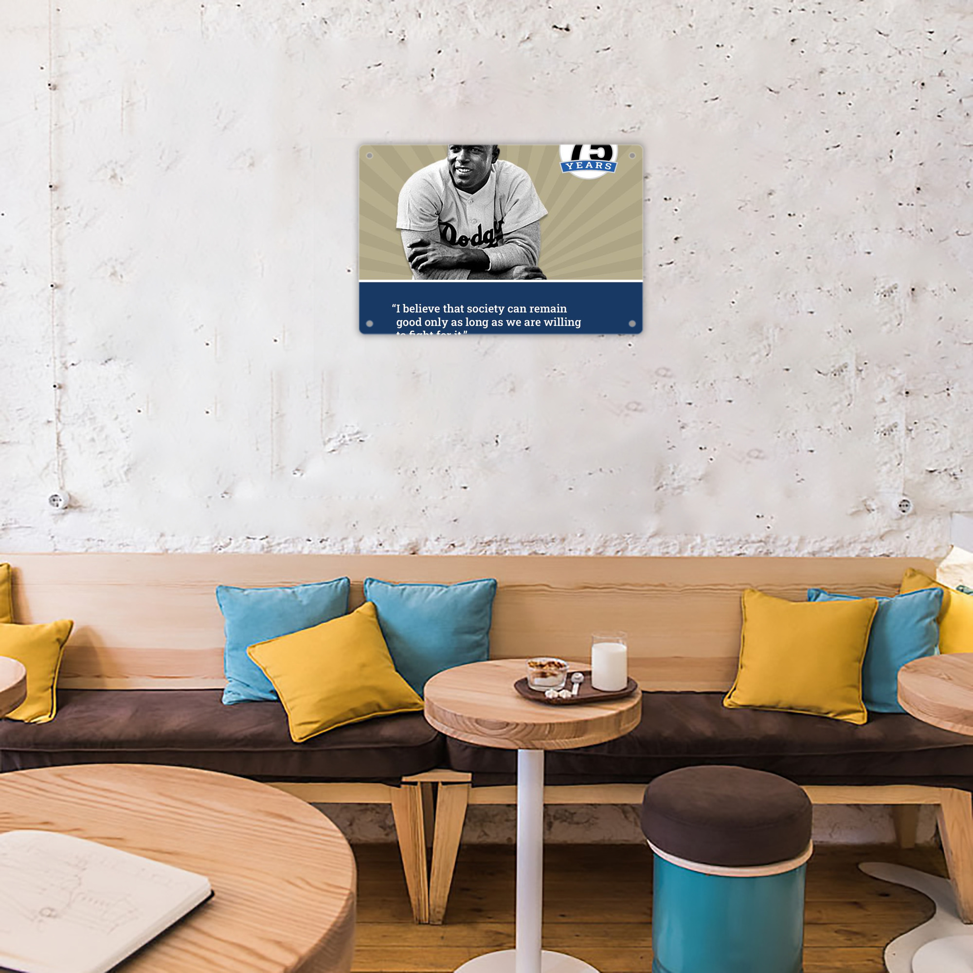  Decorative Aluminum Plaque – Horizontal Design – Durable, Stylish, Easy To Install – Ideal For Home, Office, Bar, And More